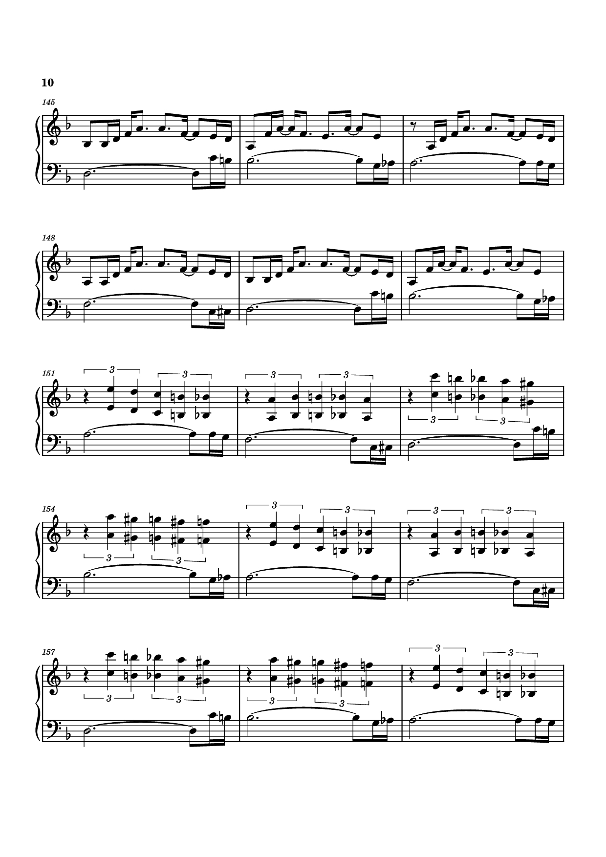 Page 10 of Sheet music PDF Piano Another Man