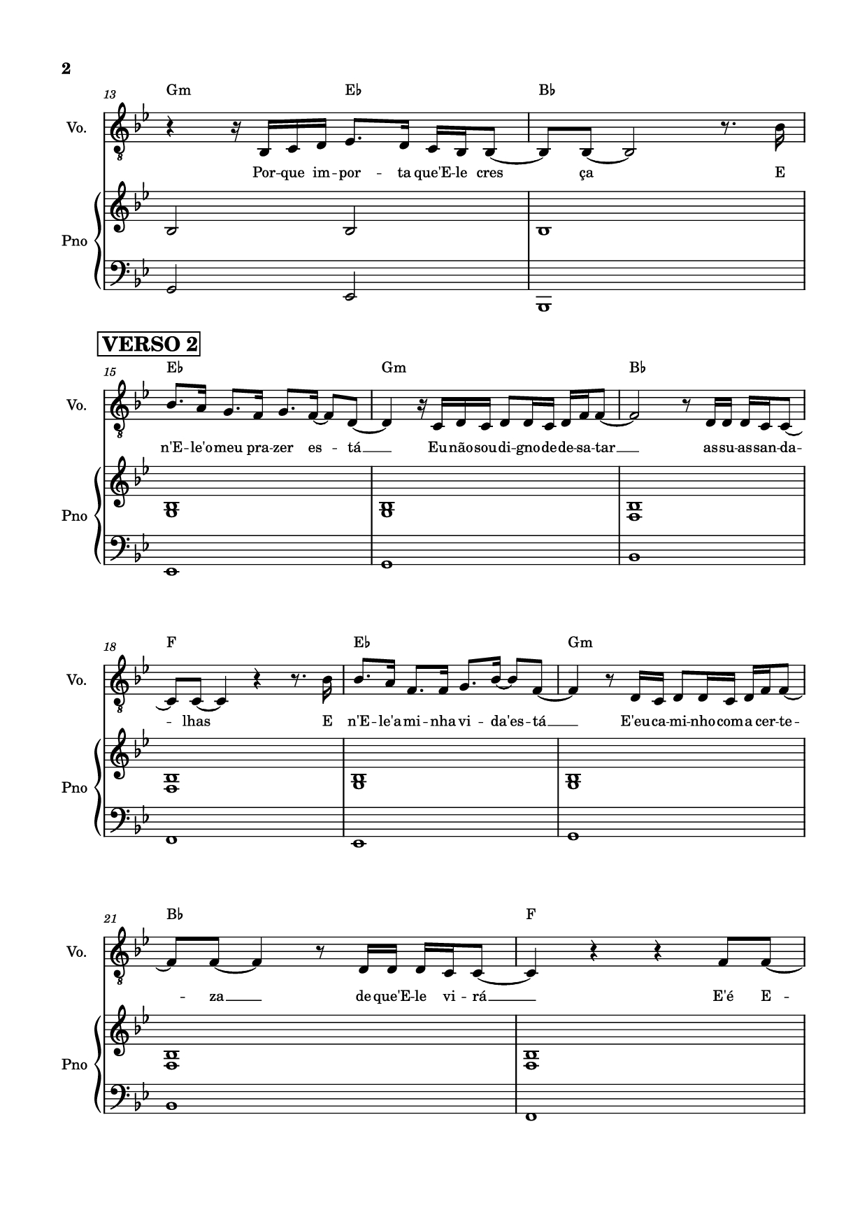 Page 2 of Sheet music PDF Piano É ELE Piano - Drops INA