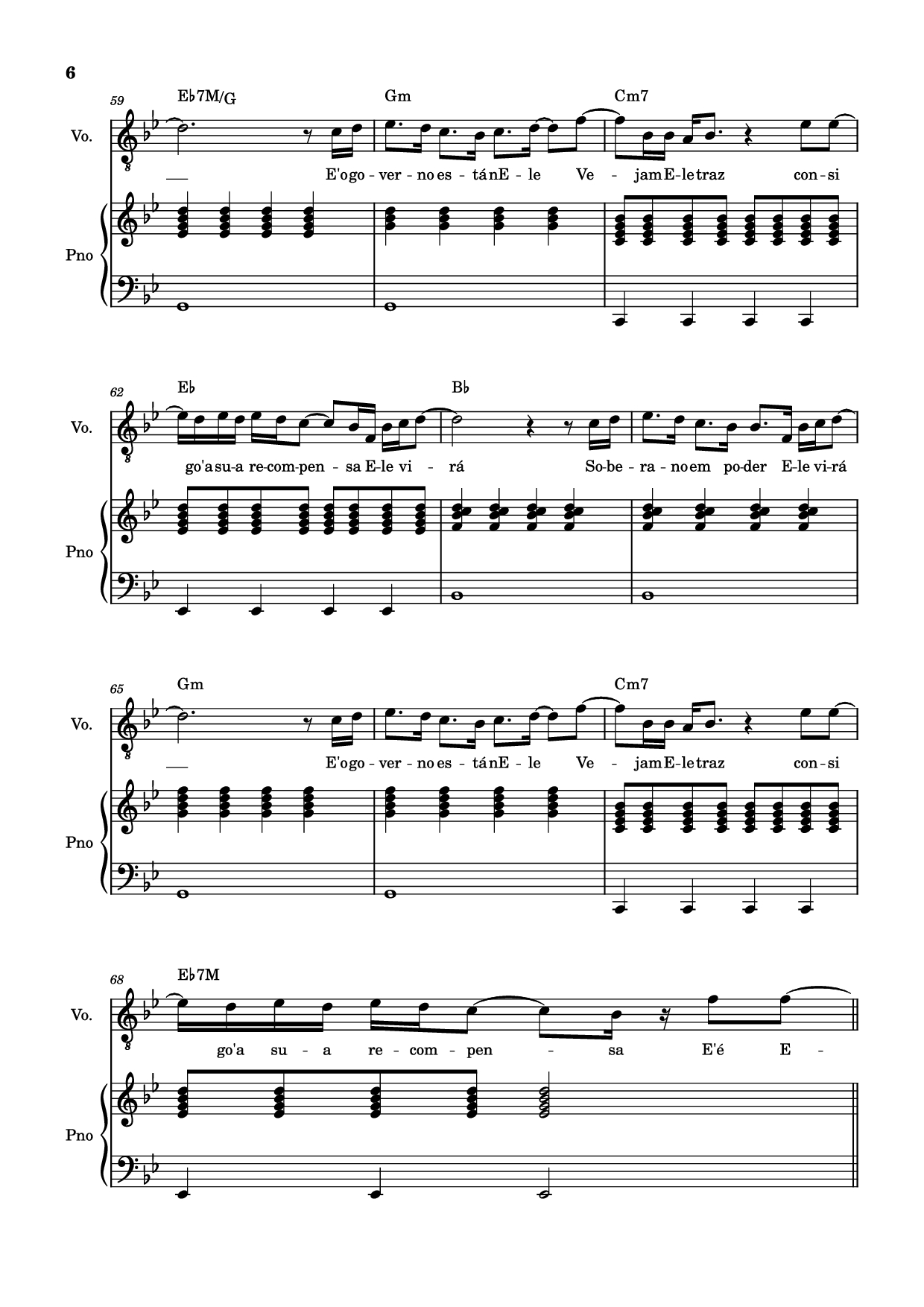 Page 6 of Sheet music PDF Piano É ELE Piano - Drops INA
