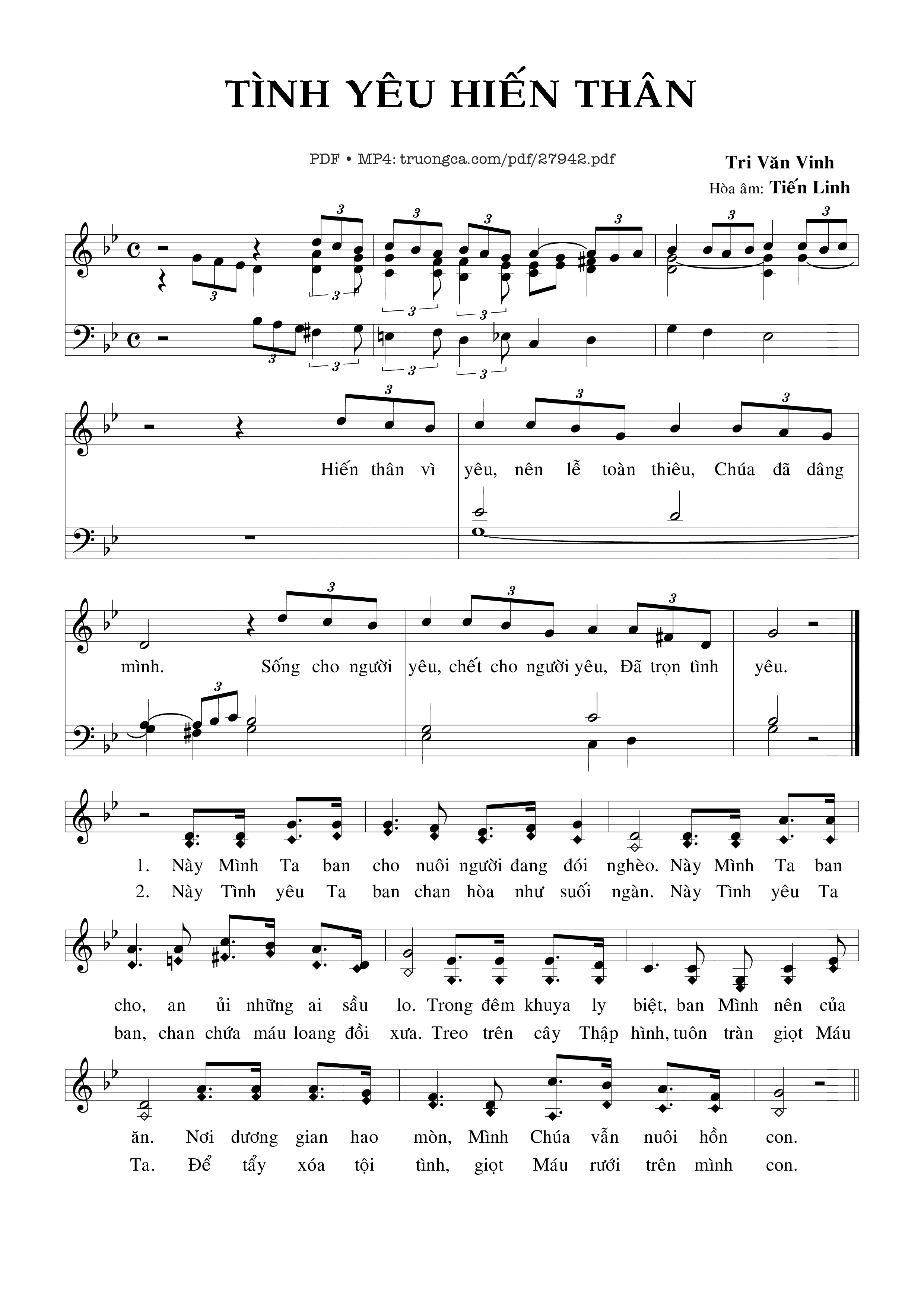 Tình Yêu Hiến Thân