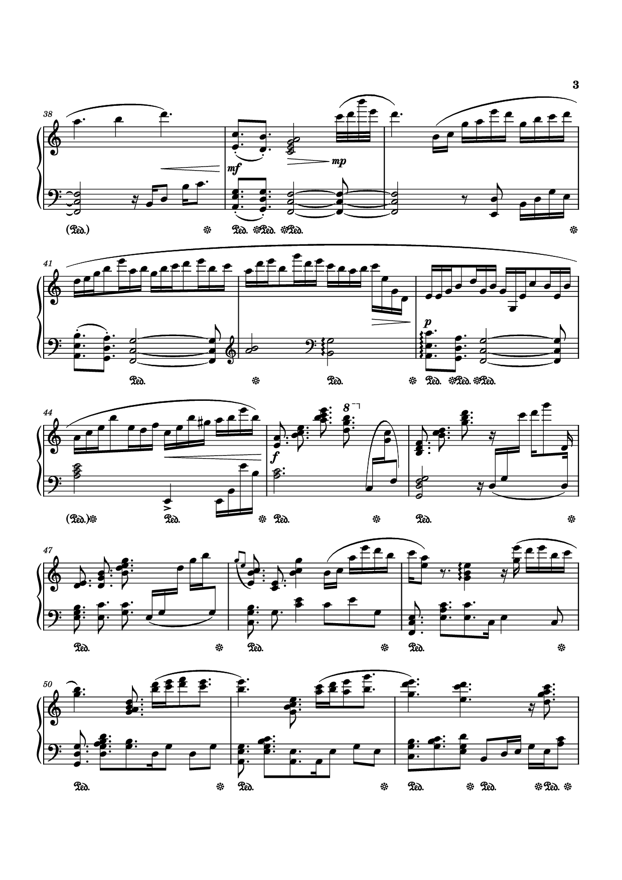Page 3 of Sheet music PDF Piano Nanami