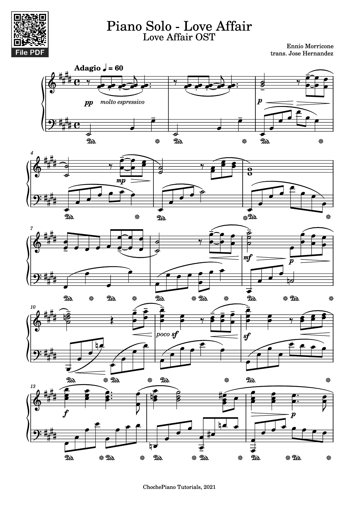 Piano Solo - Love Affair