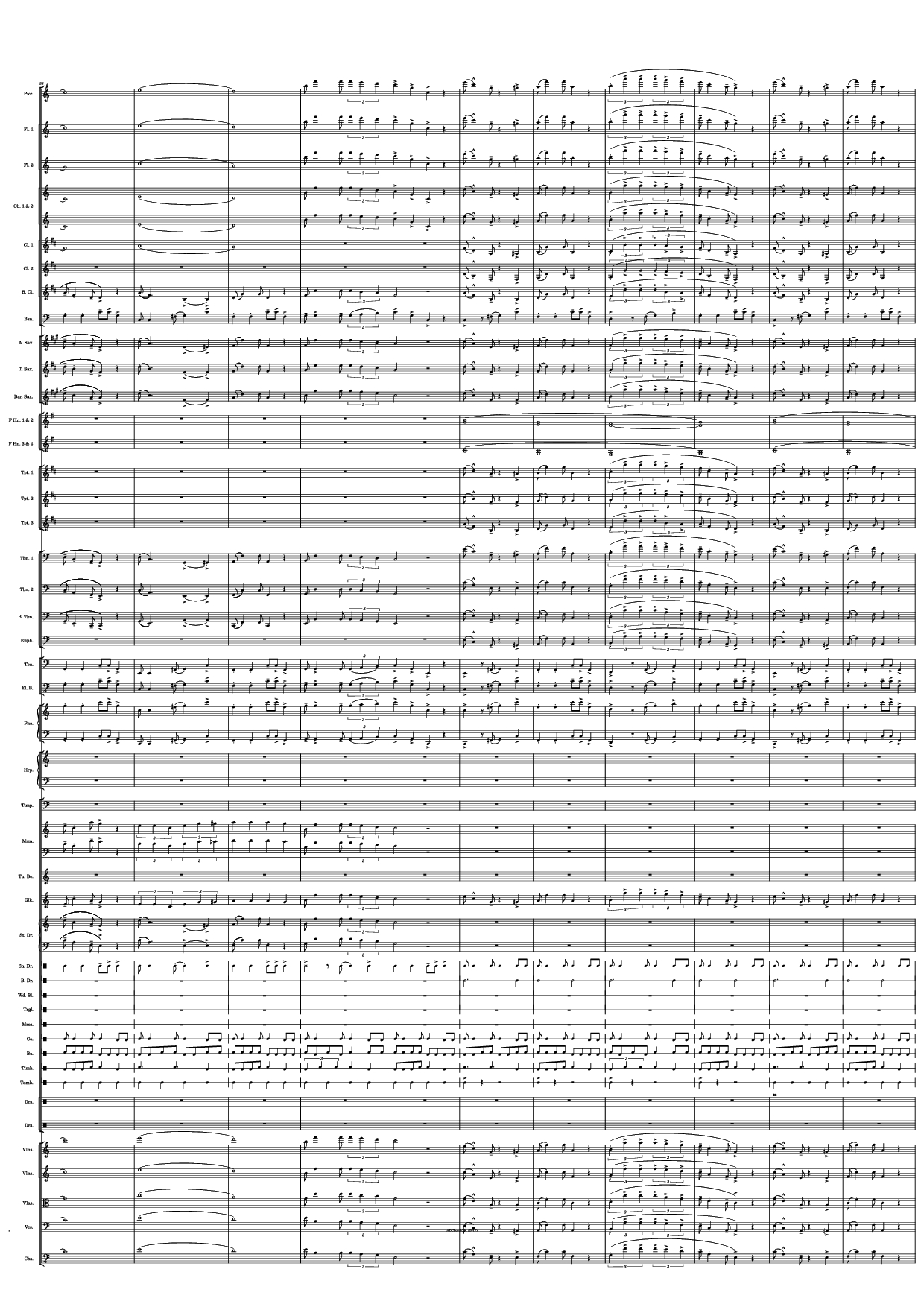 Page 6 of Sheet music PDF Super Mario Bros. Theme Piano - Music originally by: Nintendo