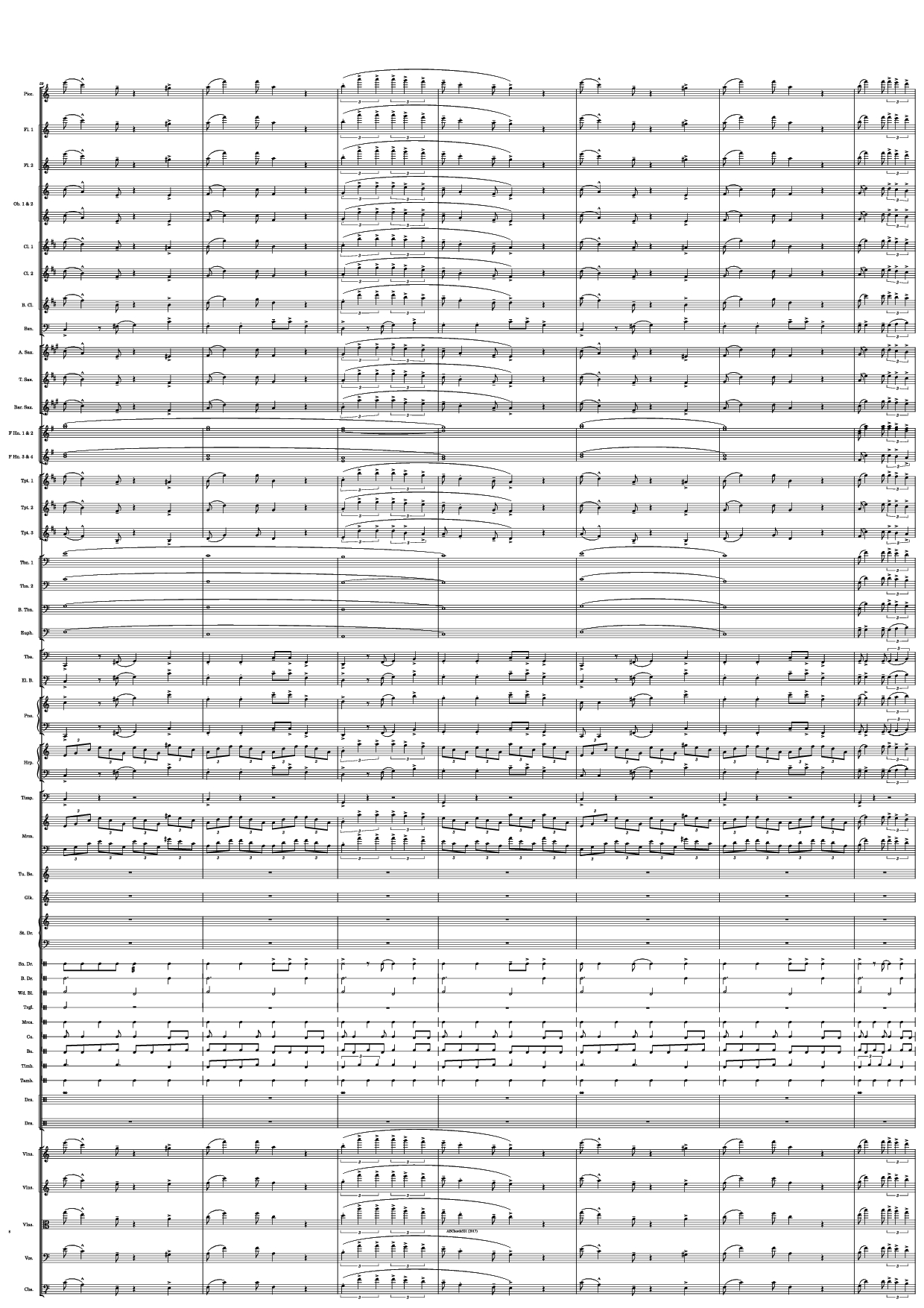 Page 8 of Sheet music PDF Super Mario Bros. Theme Piano - Music originally by: Nintendo