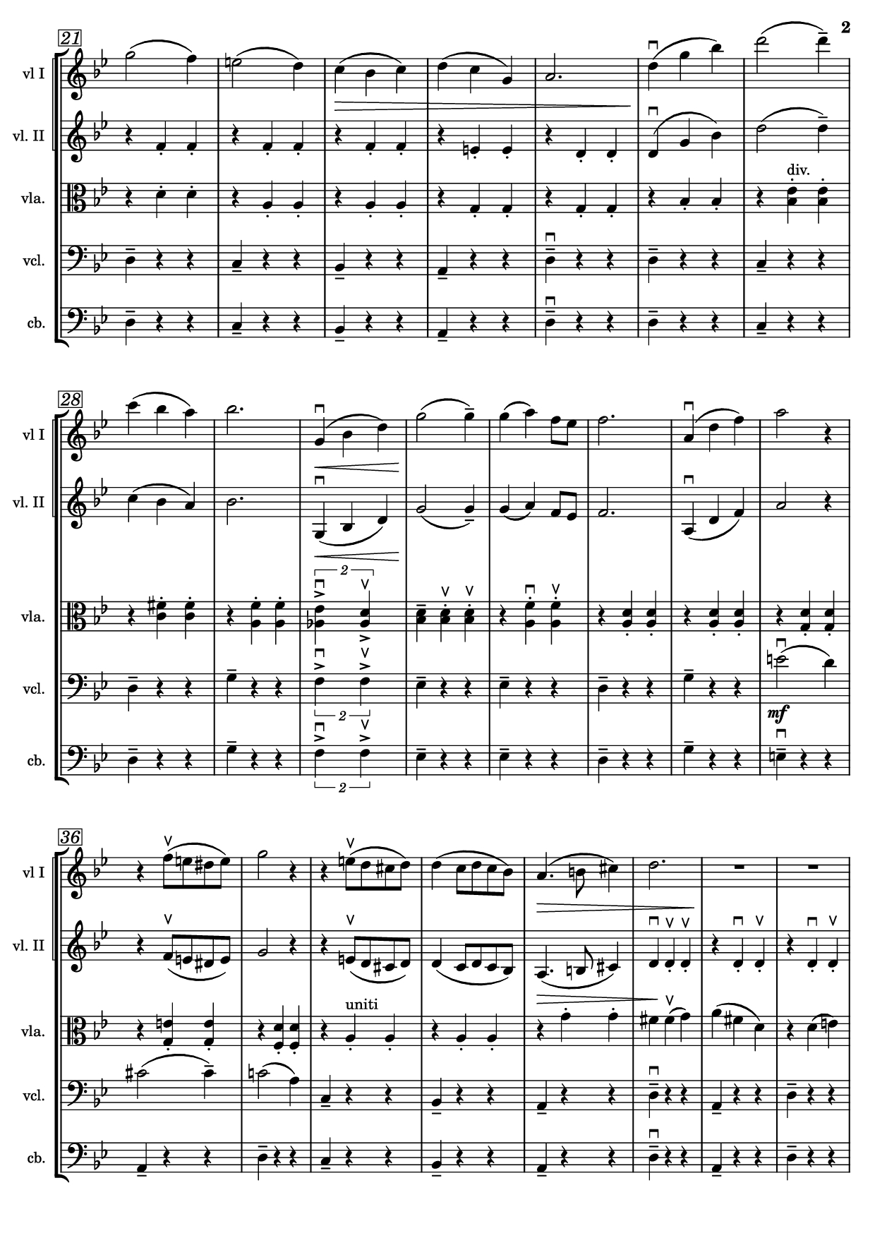 Page 2 of Sheet music PDF El castillo ambulante Violin - Joe Hisaishi