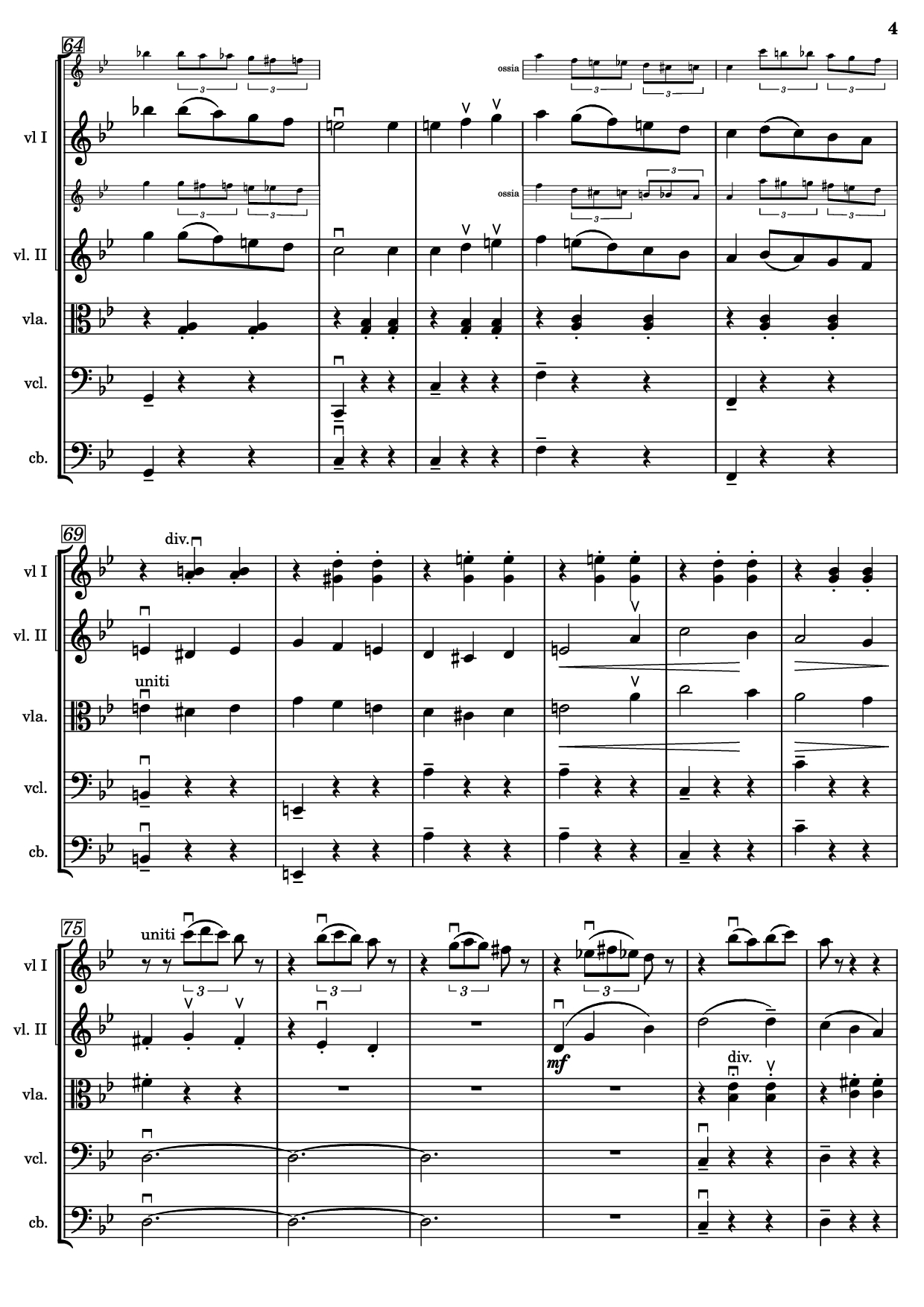 Page 4 of Sheet music PDF El castillo ambulante Violin - Joe Hisaishi