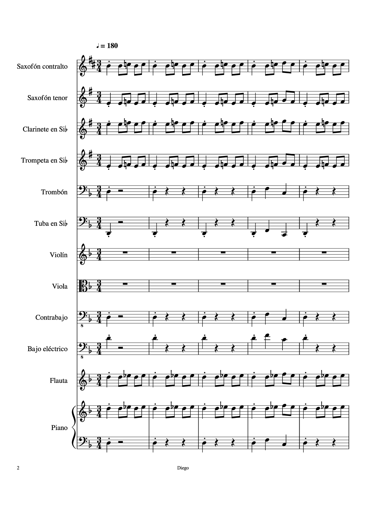 Page 2 of Sheet music PDF Piratas del caribe Piano - DiegoSC