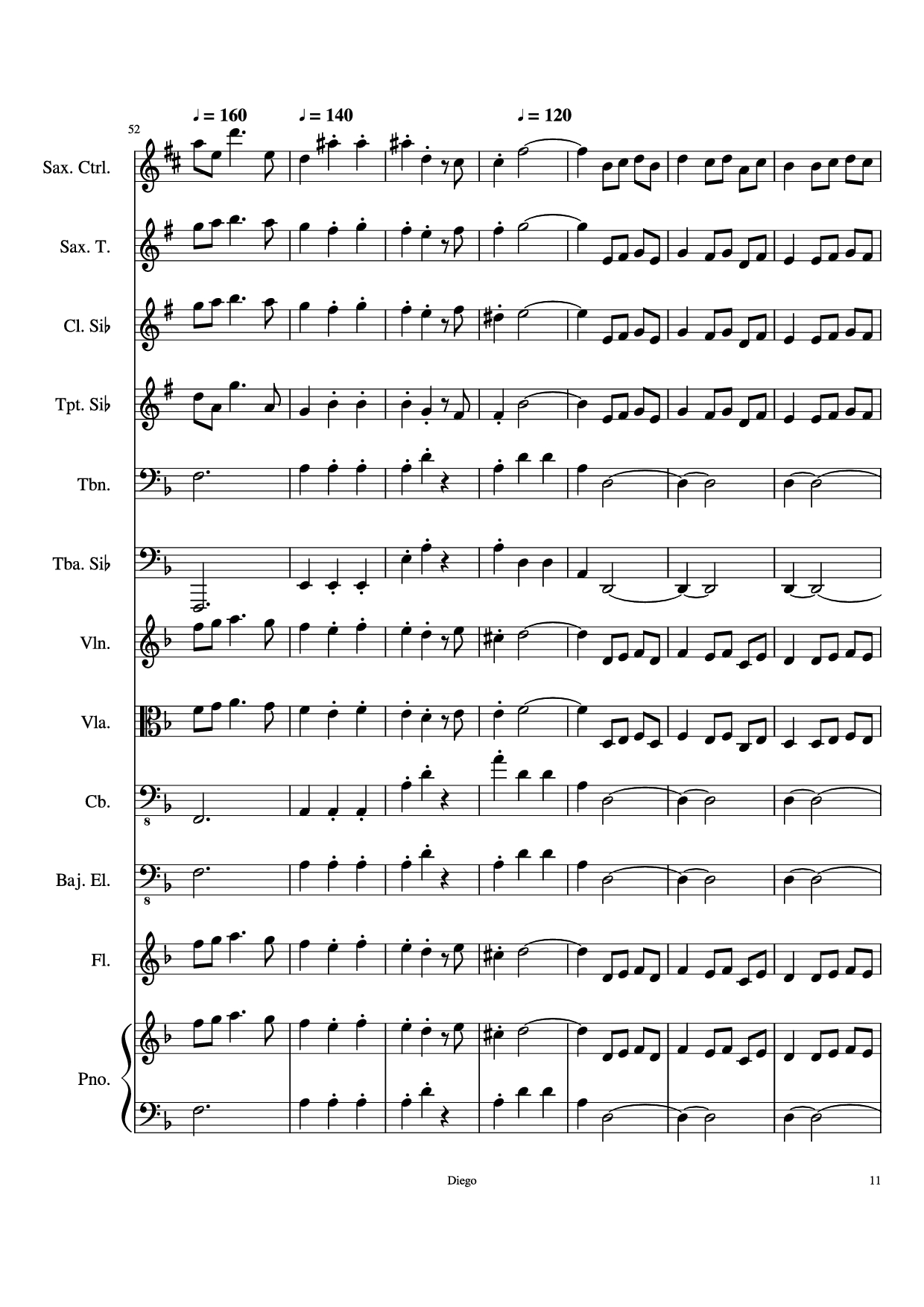 Page 11 of Sheet music PDF Piratas del caribe Piano - DiegoSC