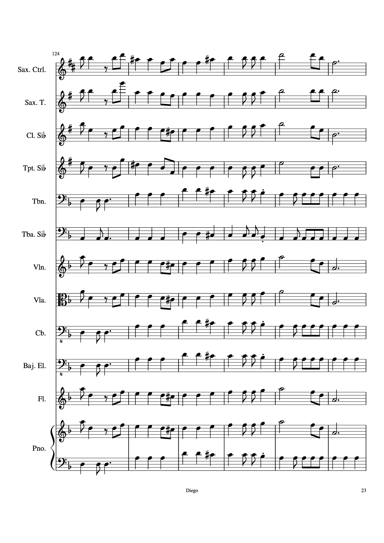 Page 23 of Sheet music PDF Piratas del caribe Piano - DiegoSC