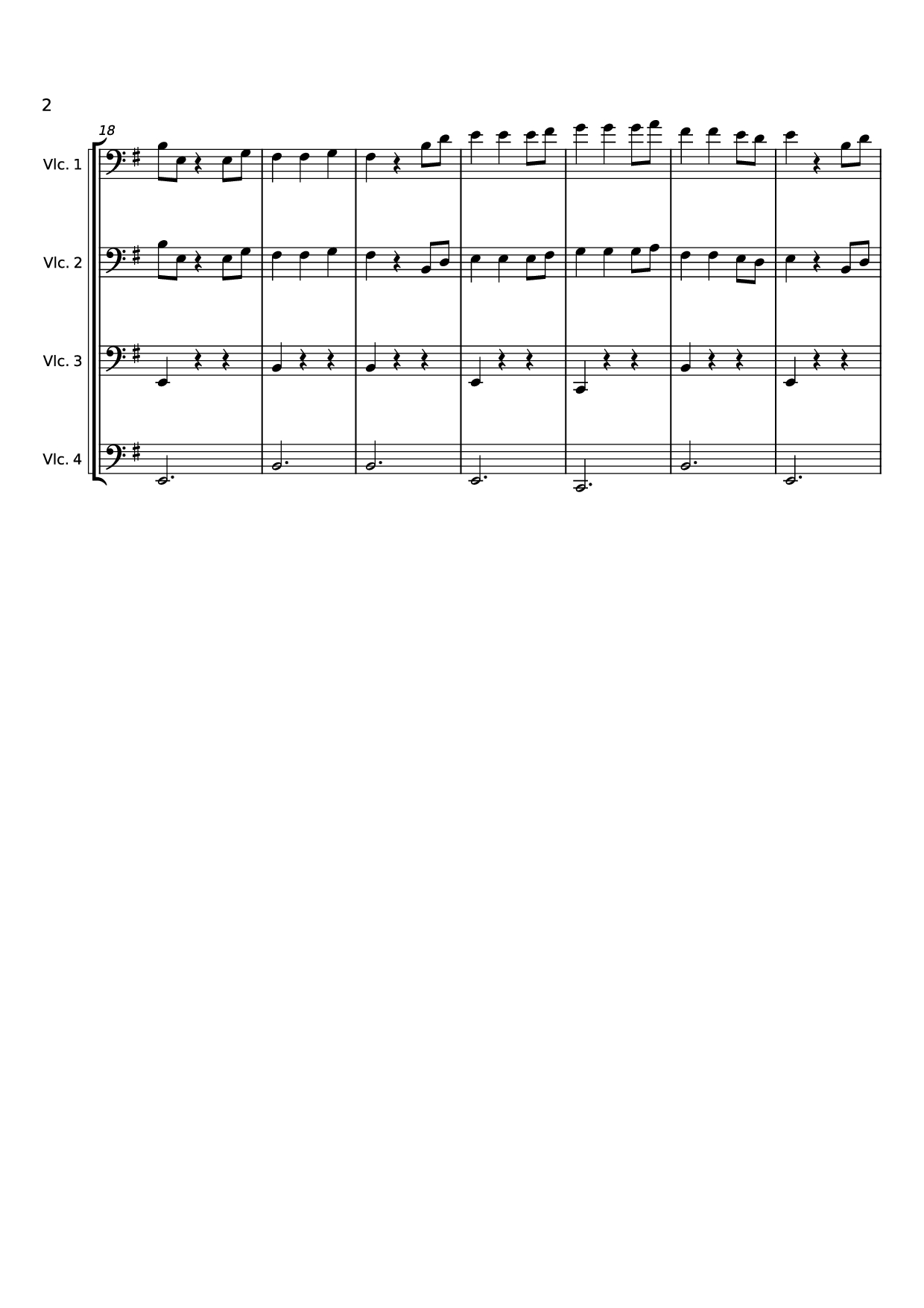 Page 2 of Sheet music PDF Pirates des caraïbes - Undefined