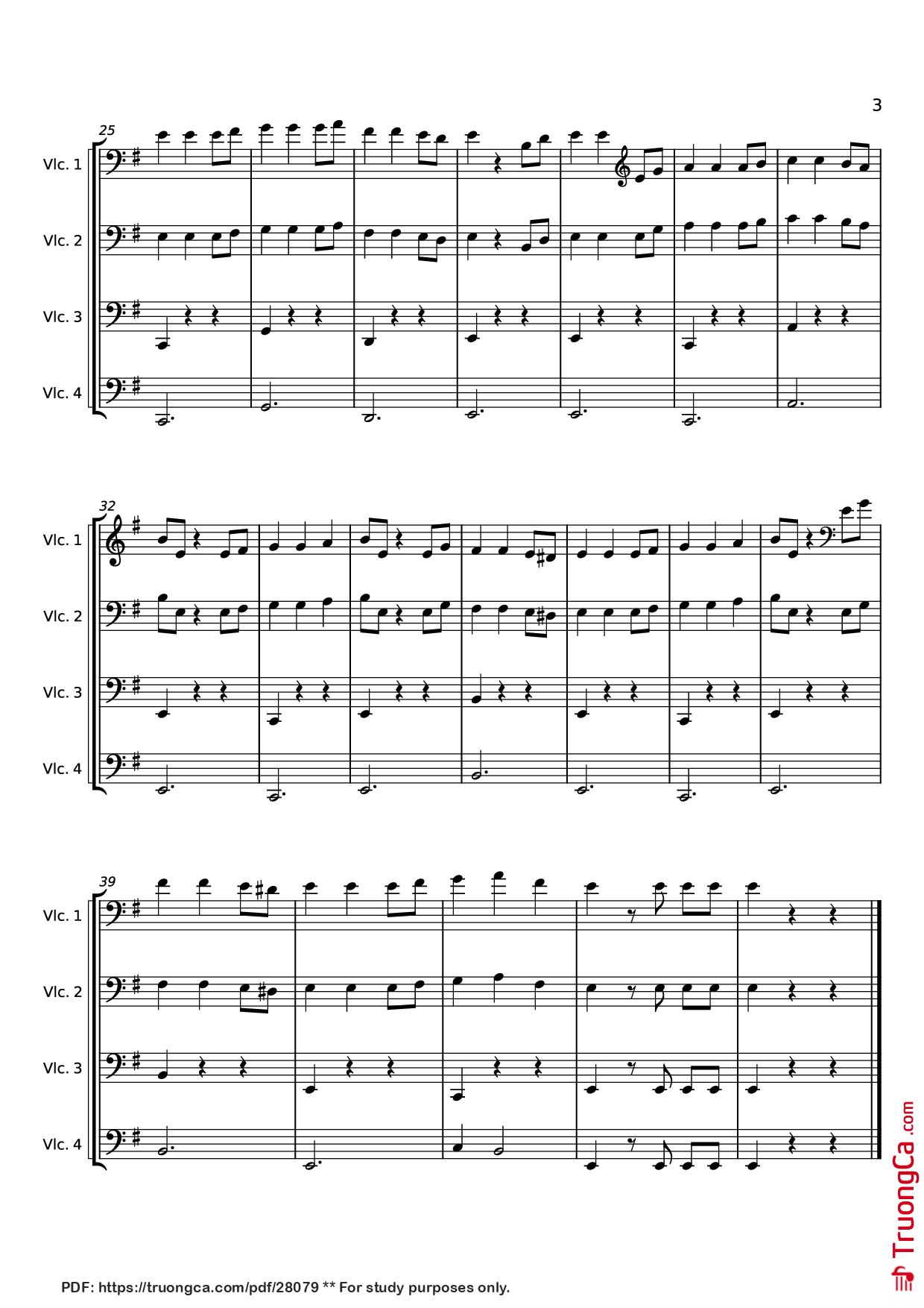Page 3 of Sheet music PDF Pirates des caraïbes - Undefined