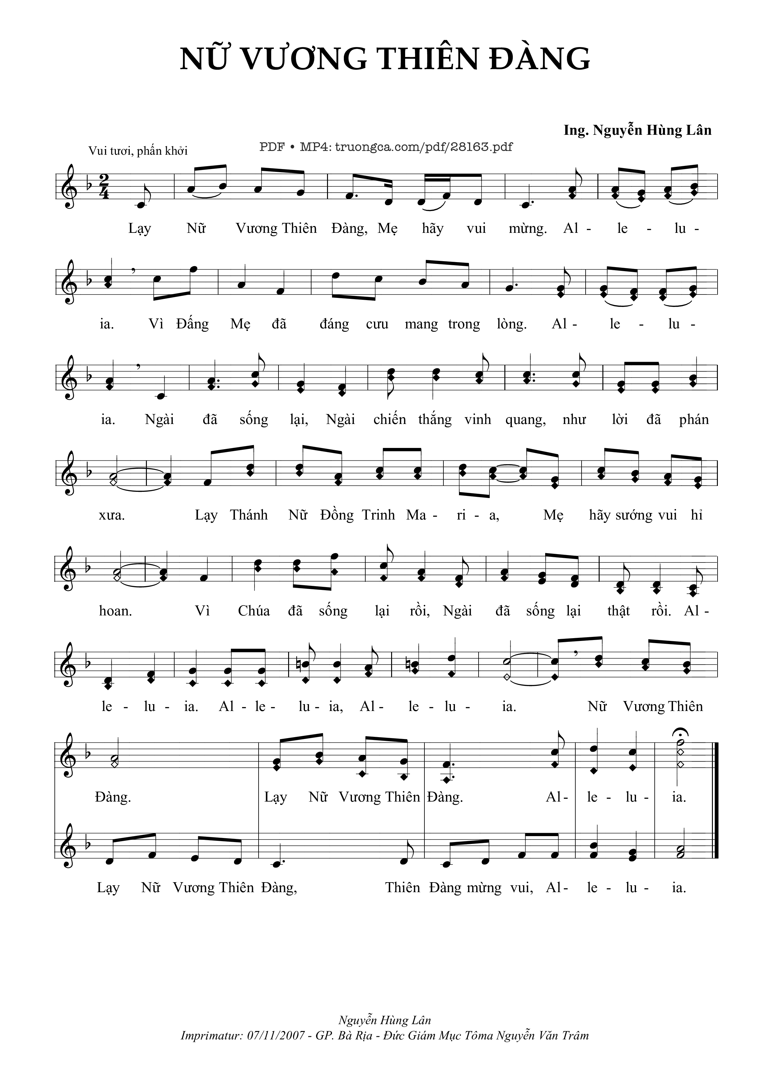 Nữ Vương Thiên Đàng