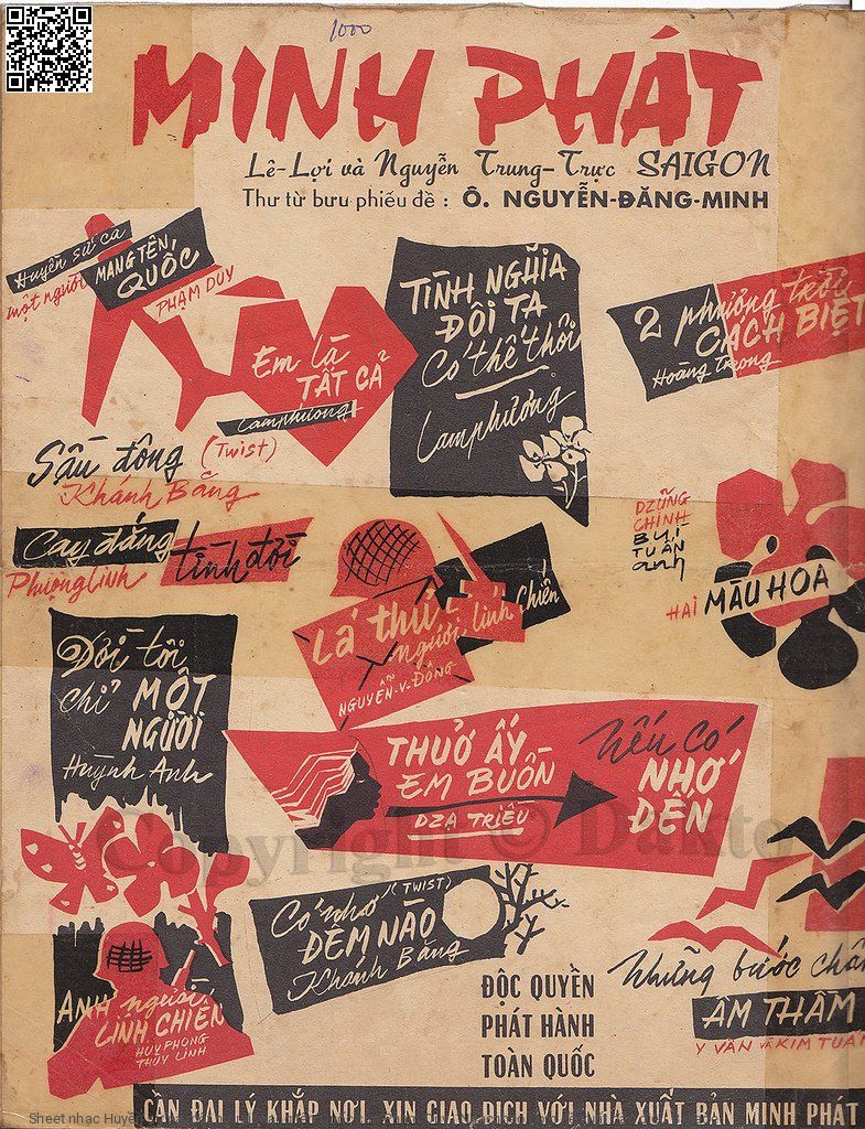 Page 4 of Sheet music PDF Huyền sử ca một người mang tên Quốc - Phạm Duy