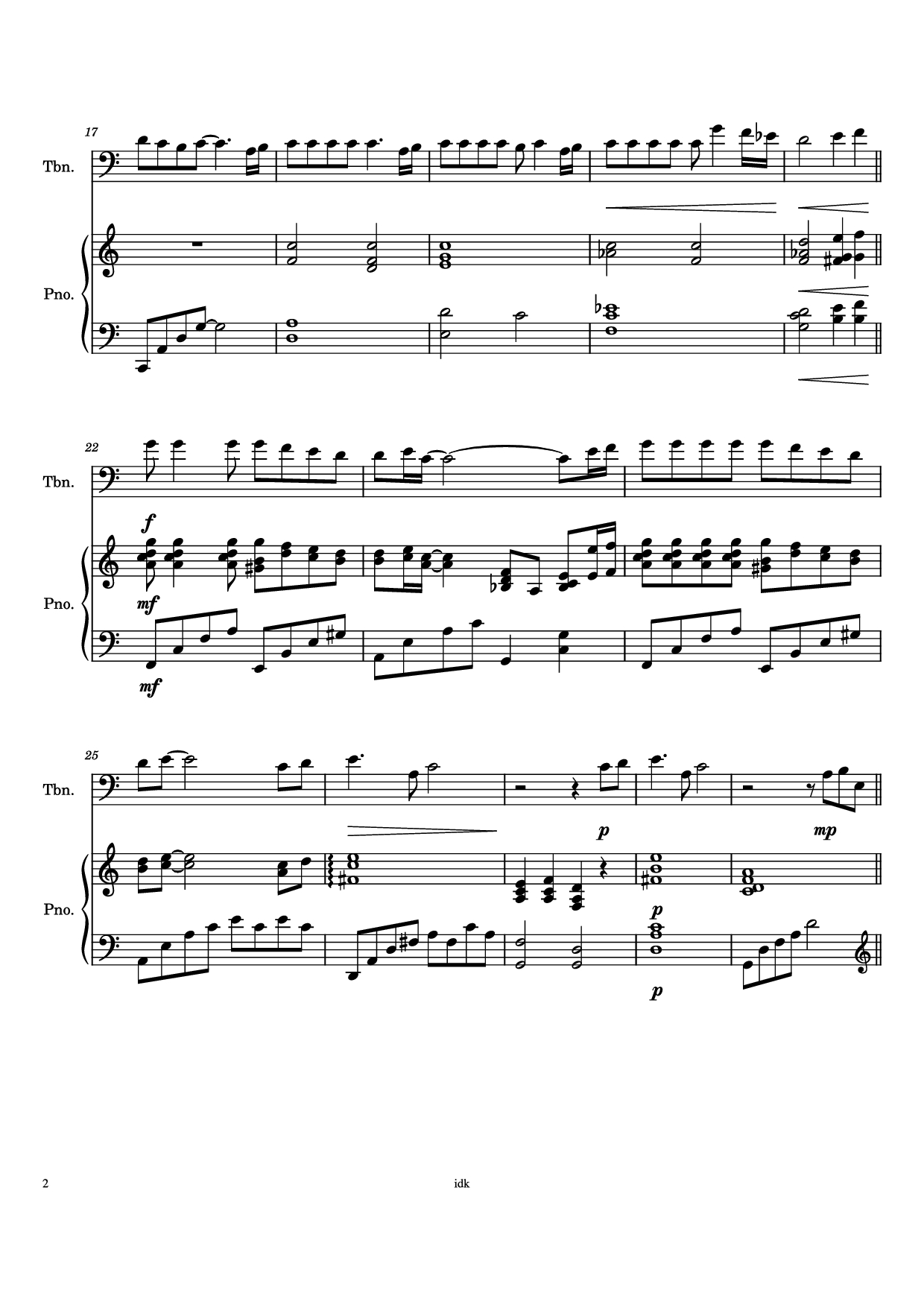 Page 2 of Sheet music PDF Piano One Summer