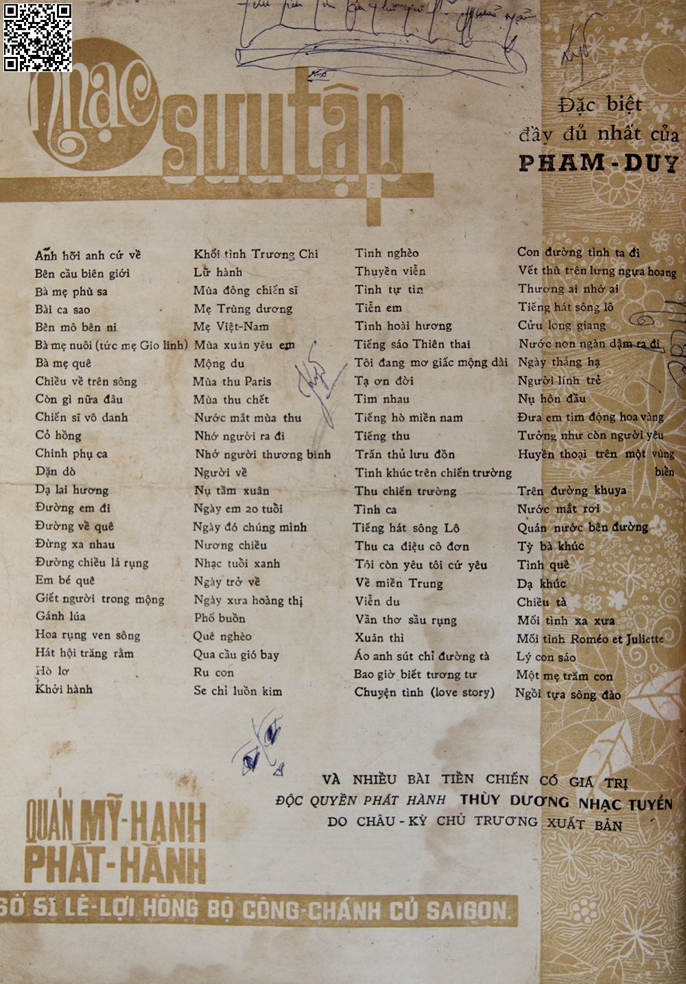 Page 4 of Sheet music PDF Huyền thoại trên một vùng biển - Phạm Duy