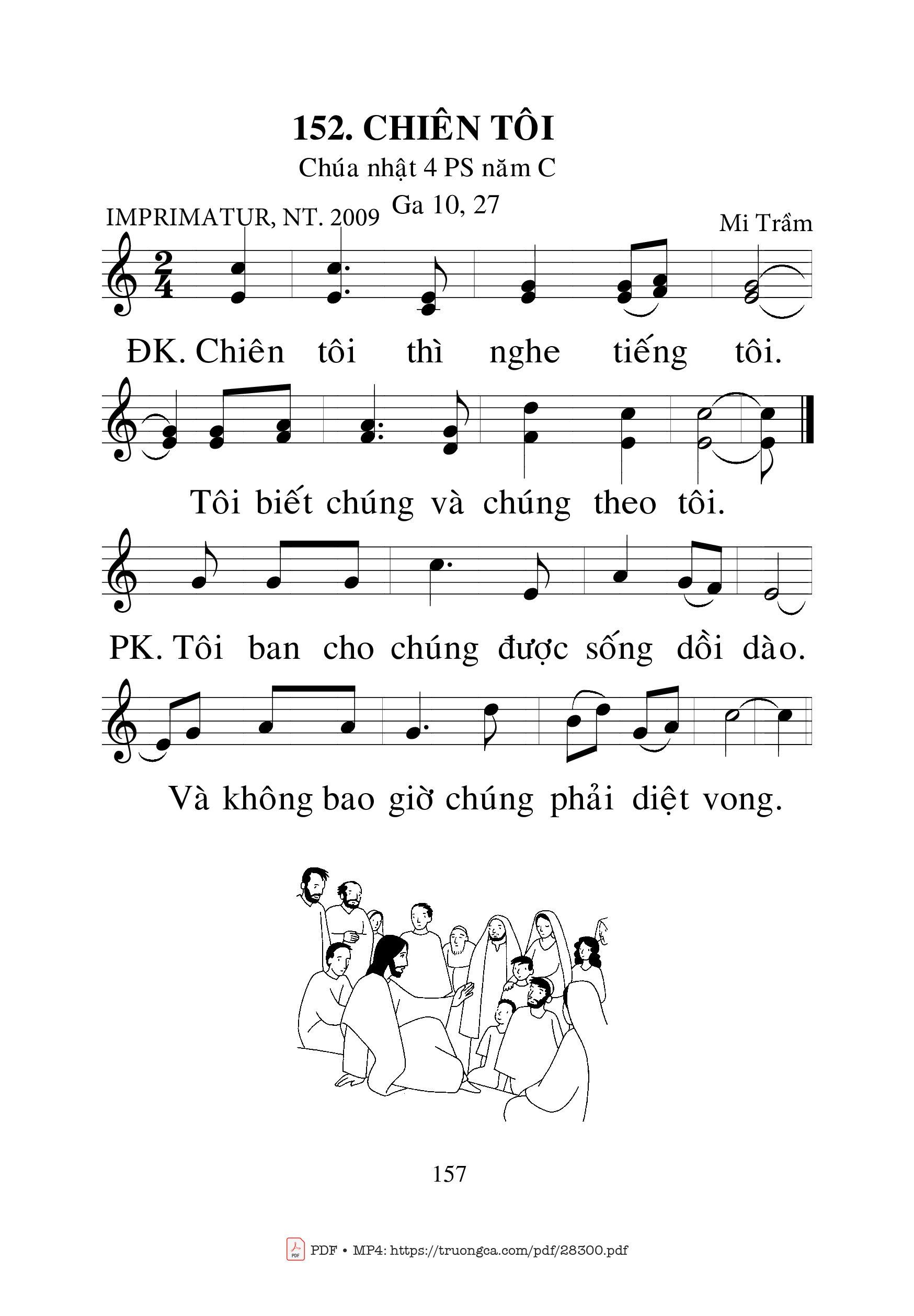 Sheet PDF of Chiên Tôi - Mi Trầm