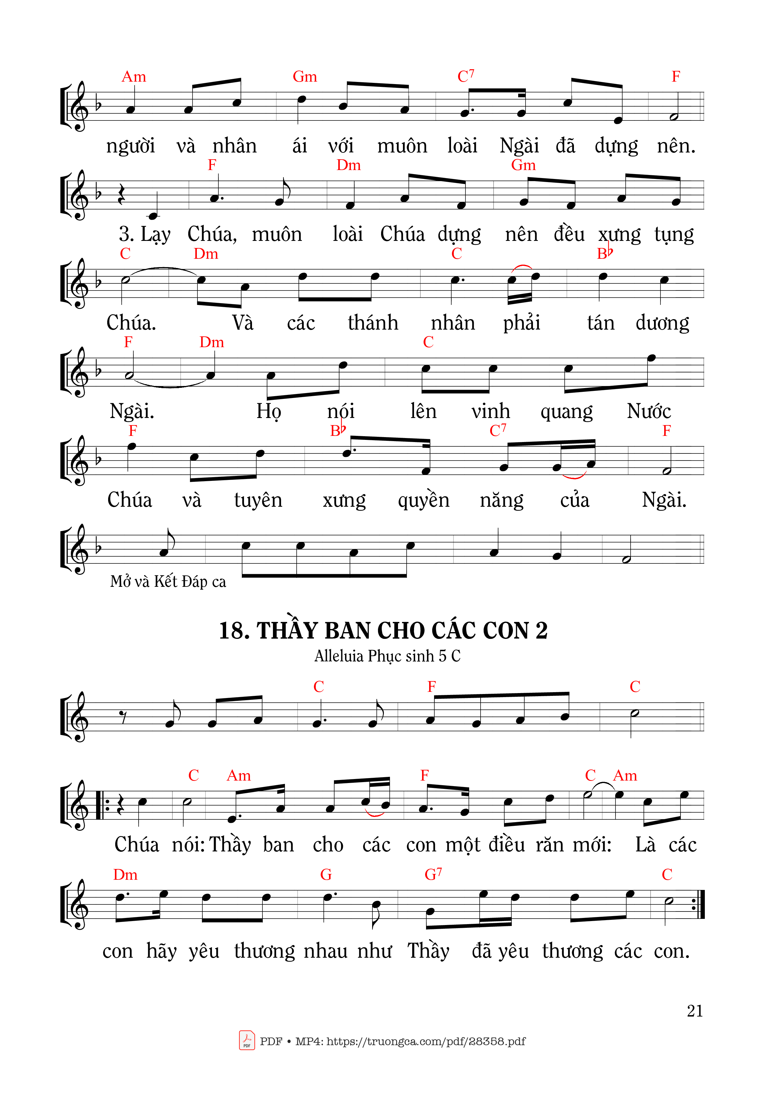 Page 2 of Sheet music PDF Con Sẽ Tán Dương 3 - Mi Trầm