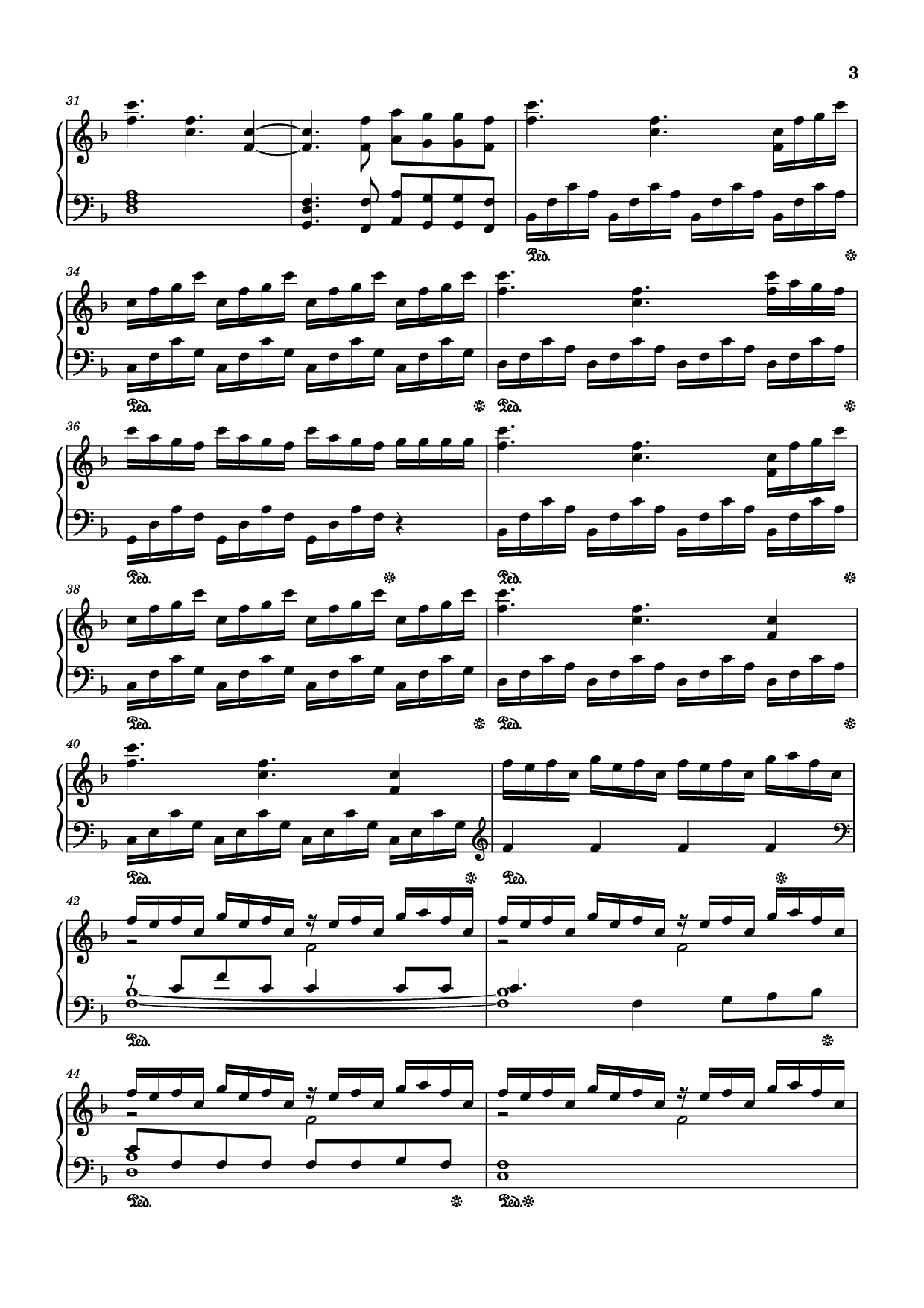 Page 3 of Sheet music PDF mumei Piano - Nanashi Mumei