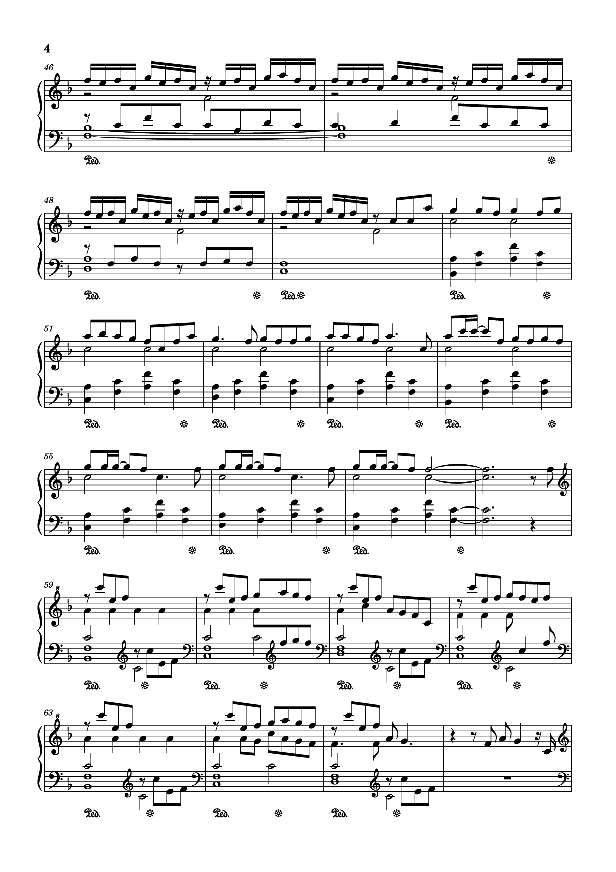 Page 4 of Sheet music PDF mumei Piano - Nanashi Mumei