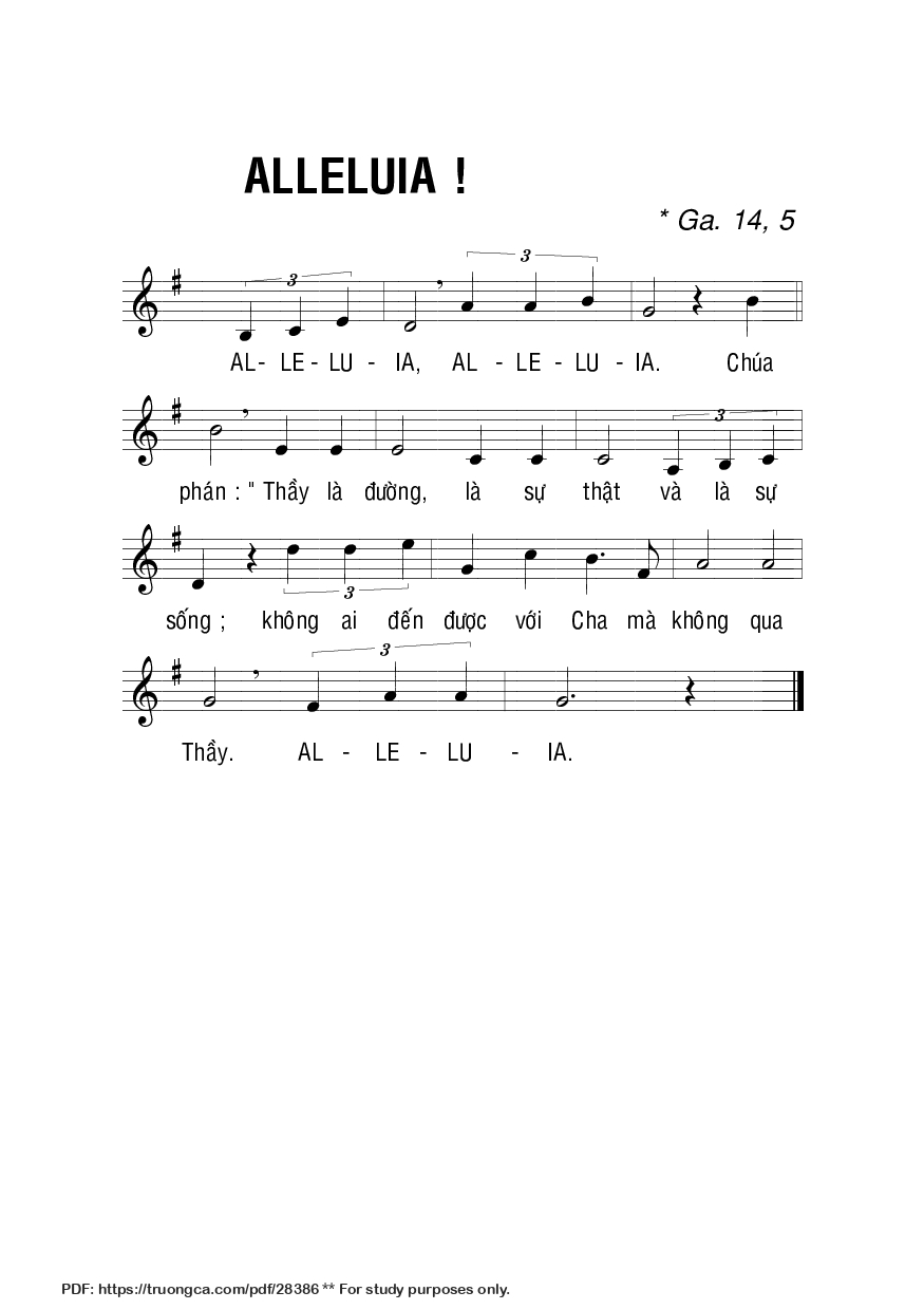 Page 2 of Sheet music PDF Thánh Vịnh 144, Con sẽ tán dương - La Thập Tự