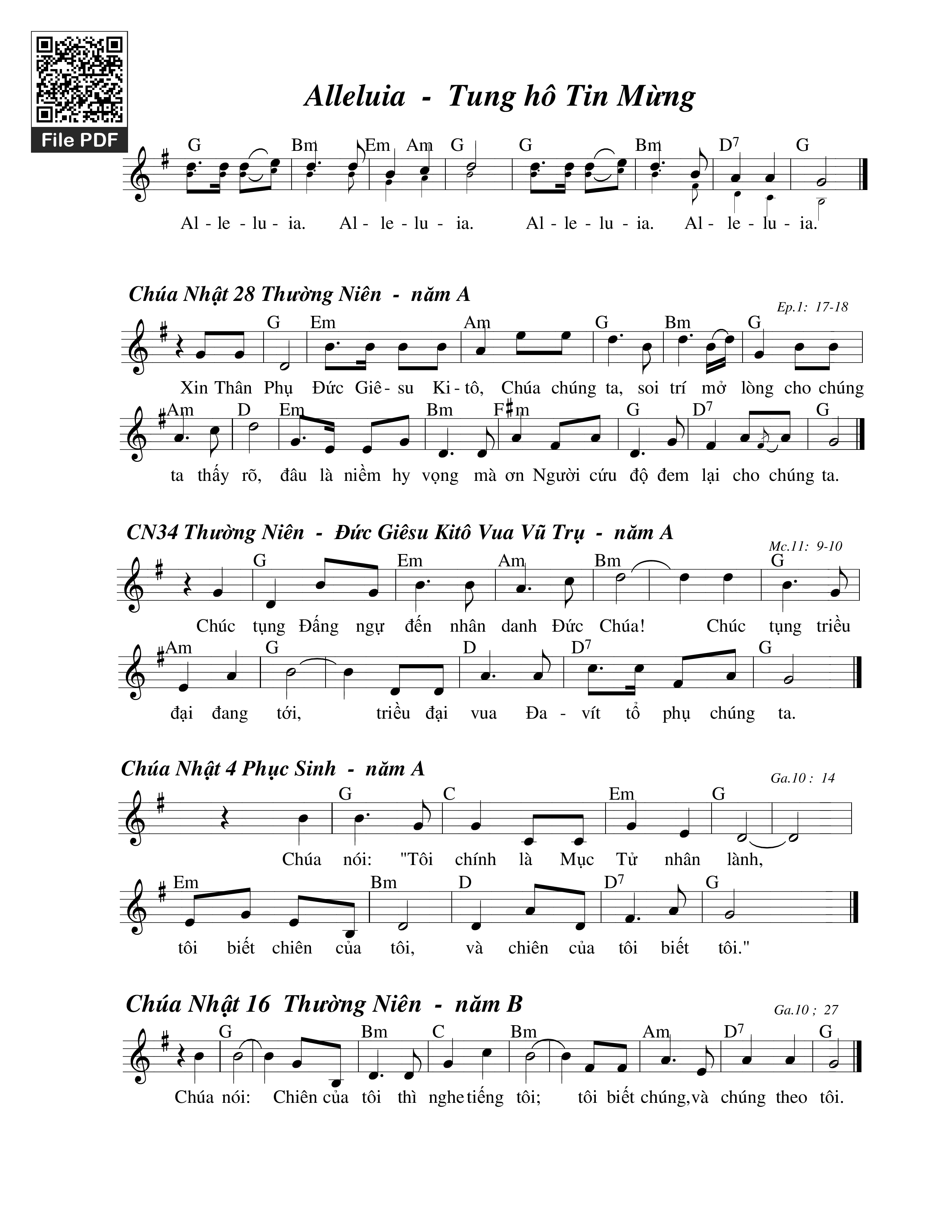 Chúa là mục tử chăn dắt tôi tôi chẳng thiếu thốn chi, Trang 2