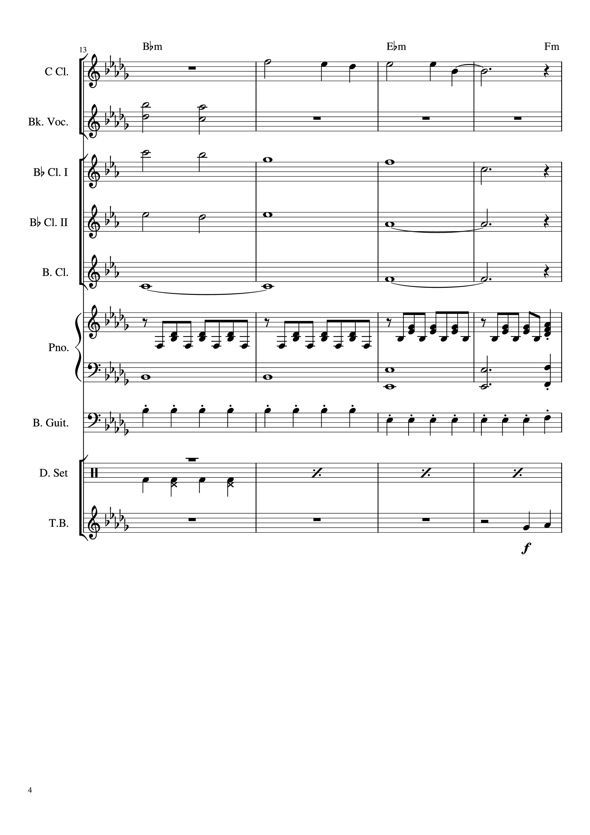 Page 4 of Sheet music PDF Piano THE JONNY PARKER THEME Piano - The Two Best Beatles