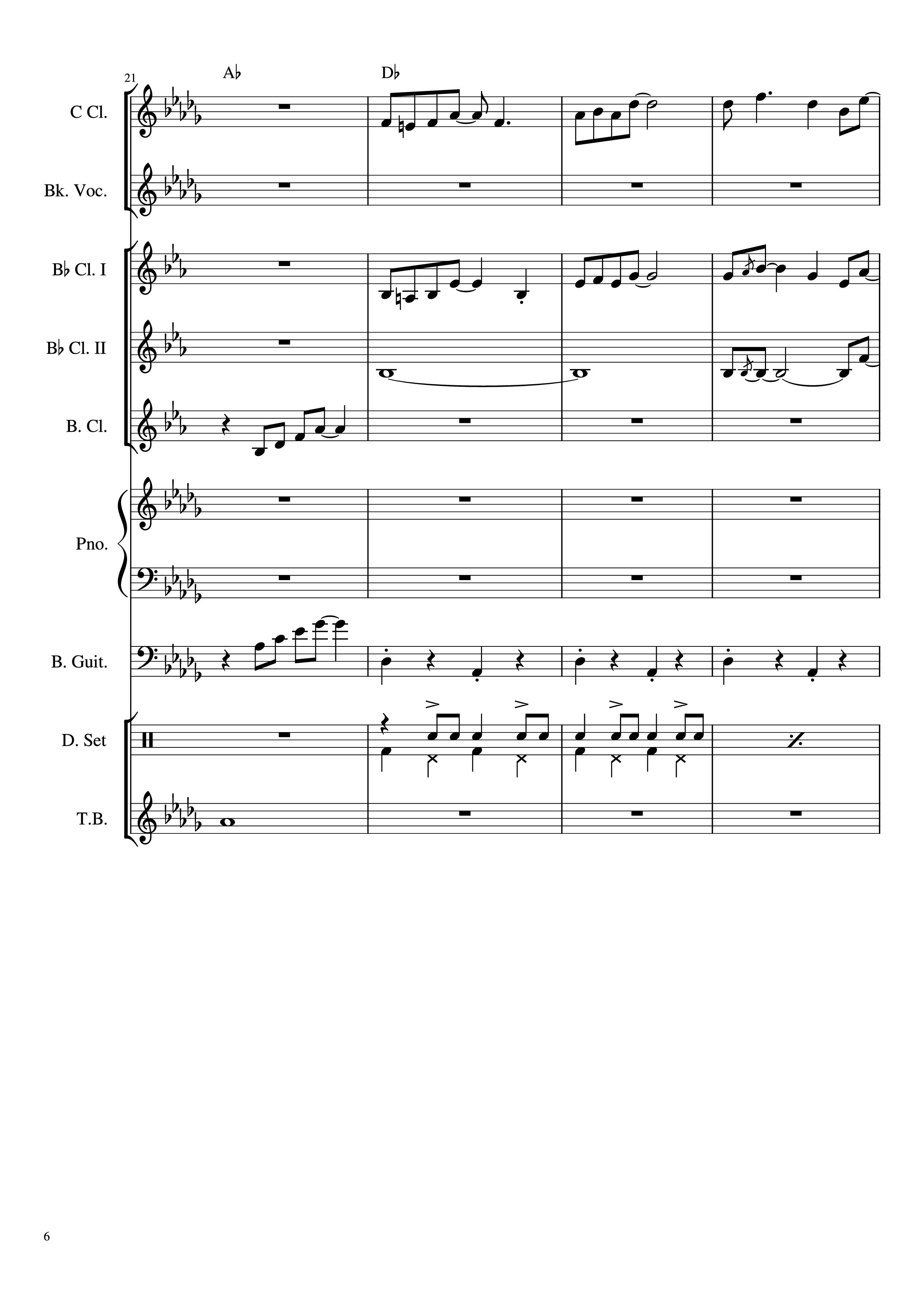 Page 6 of Sheet music PDF Piano THE JONNY PARKER THEME Piano - The Two Best Beatles