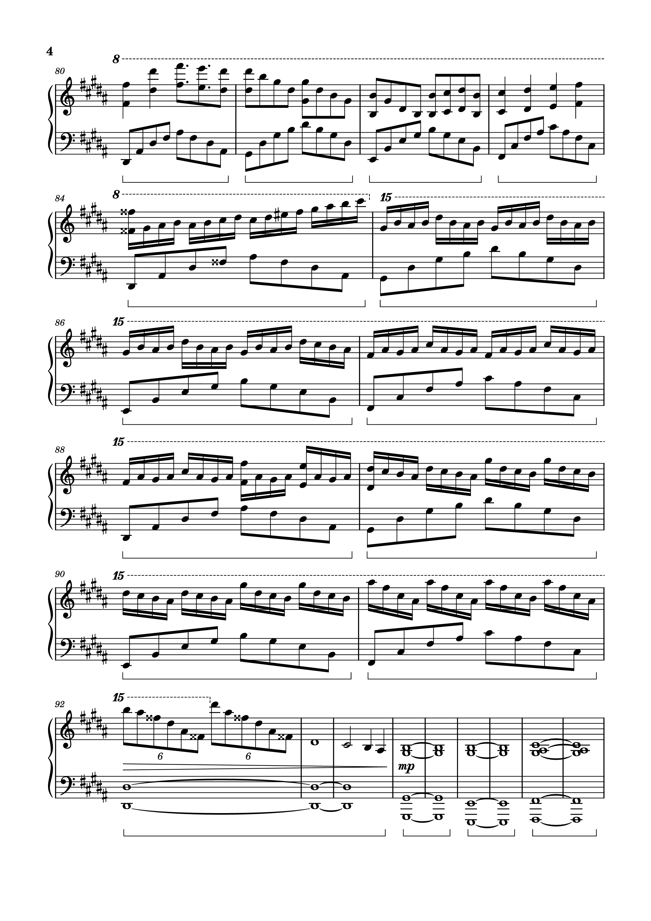 Page 4 of Sheet music PDF Piano VIRGO The Perfectionist Piano - Arr.: Dave