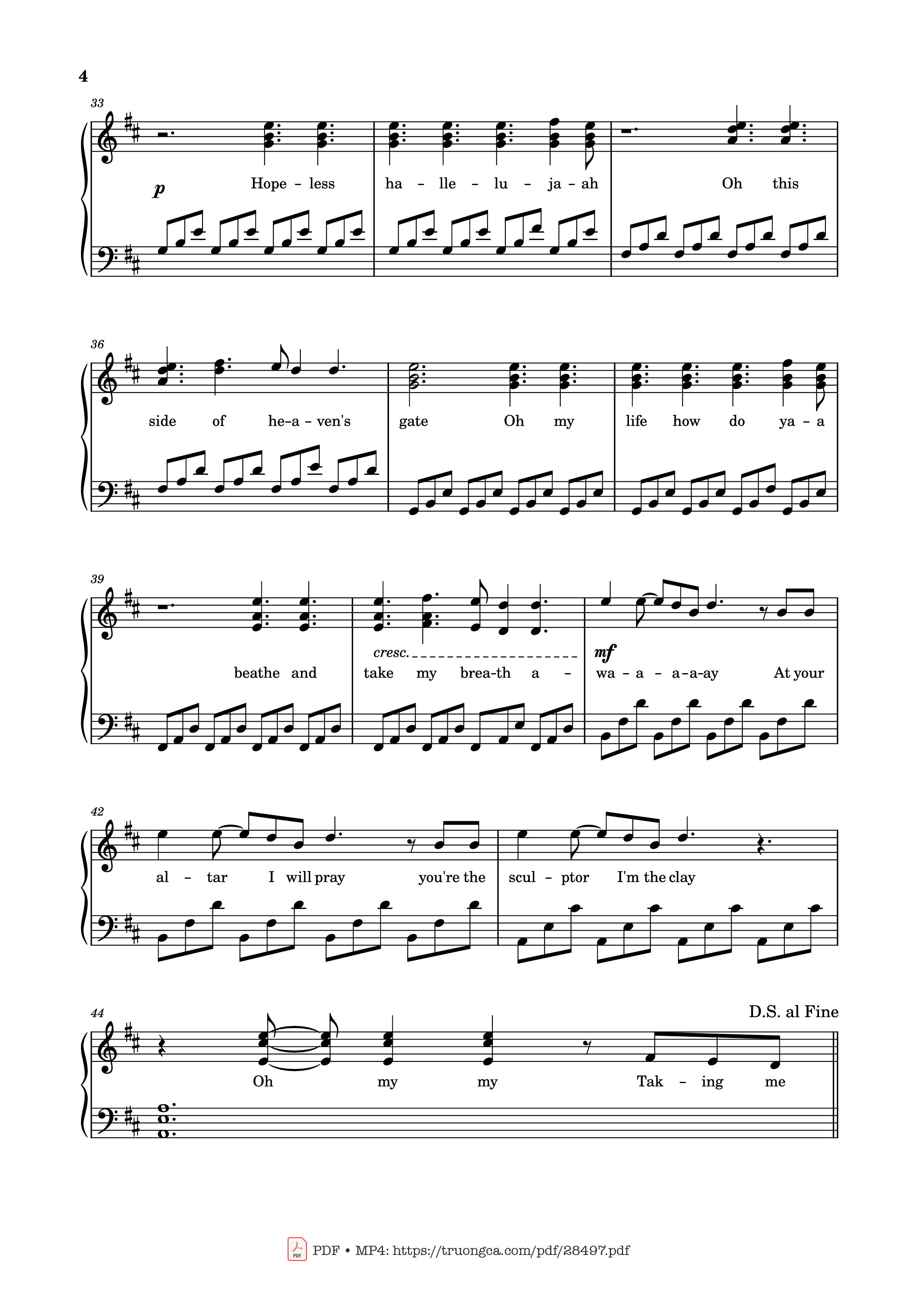 Page 4 of Sheet music PDF Piano Ordinary Piano - Cal Shapiro