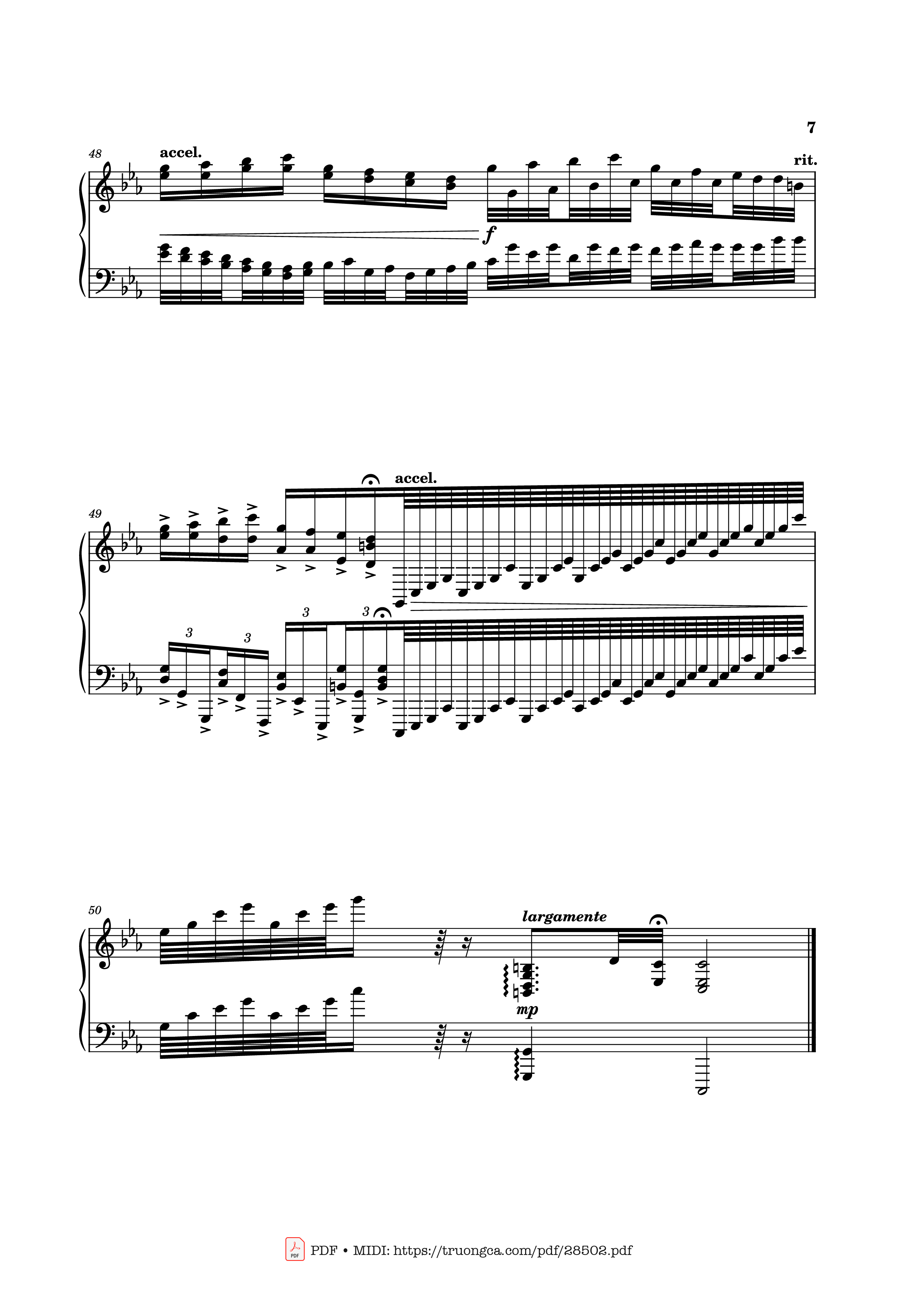 Page 7 of Sheet music PDF Piano God Rest Ye Merry Gentlemen Piano - Richard Pogoson