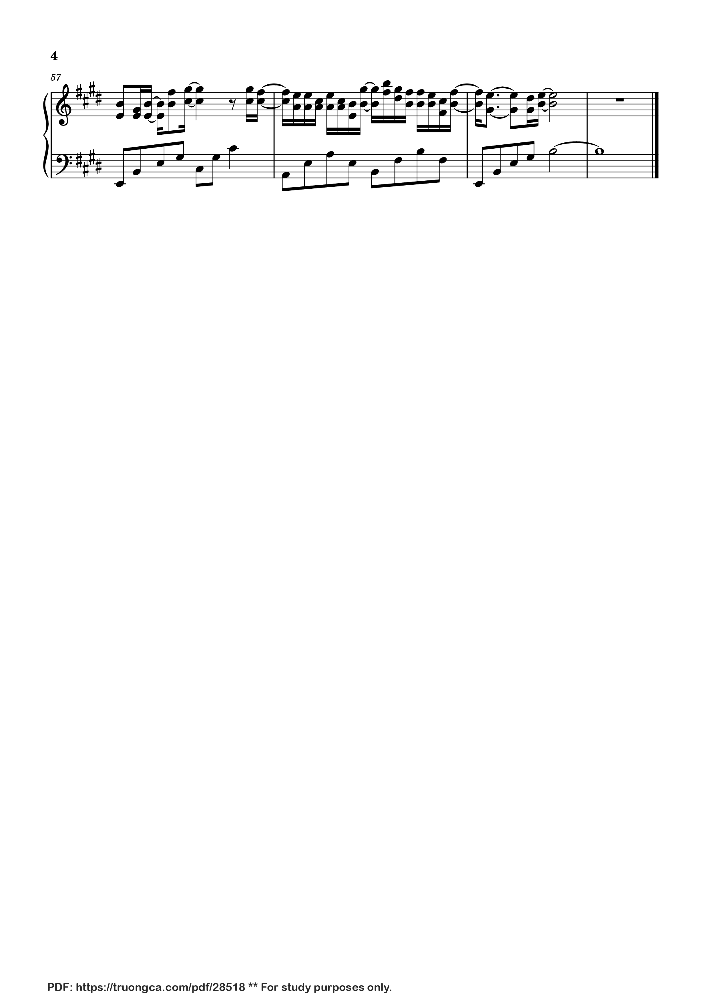 Page 4 of Sheet music PDF Piano 卧室巨星 Teens In Times Piano - 时代少年团