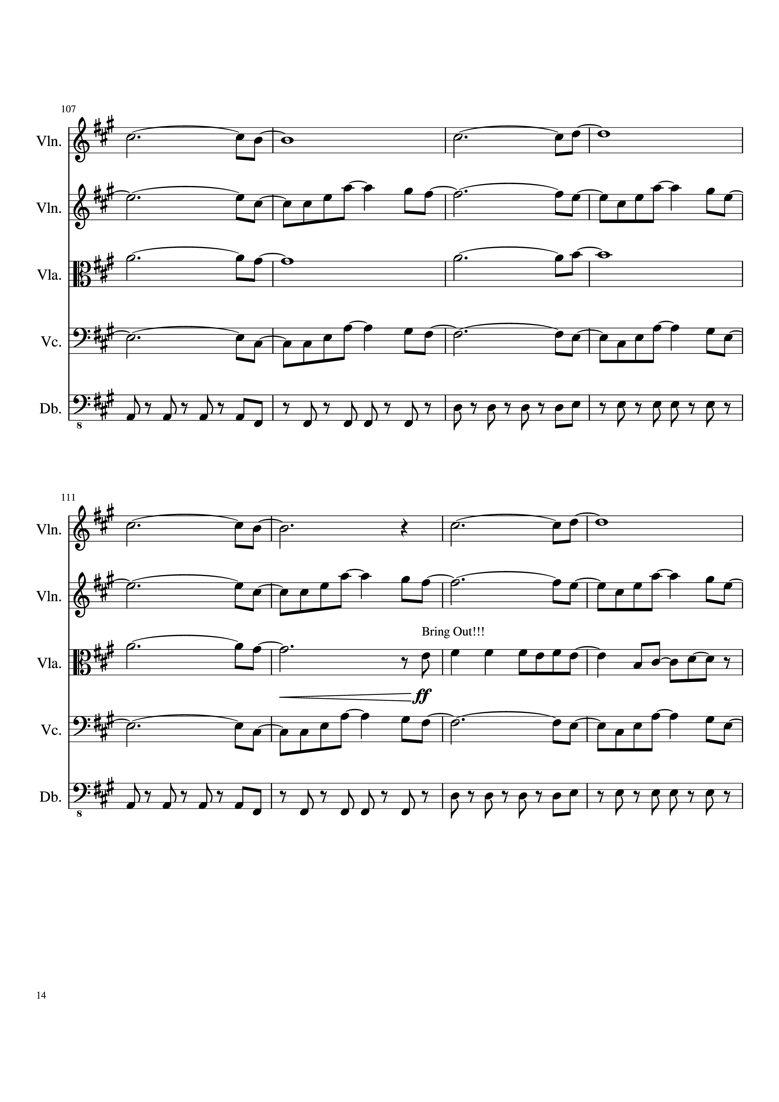 Page 14 of Sheet music PDF Viva la Vida Violin - Oreboy