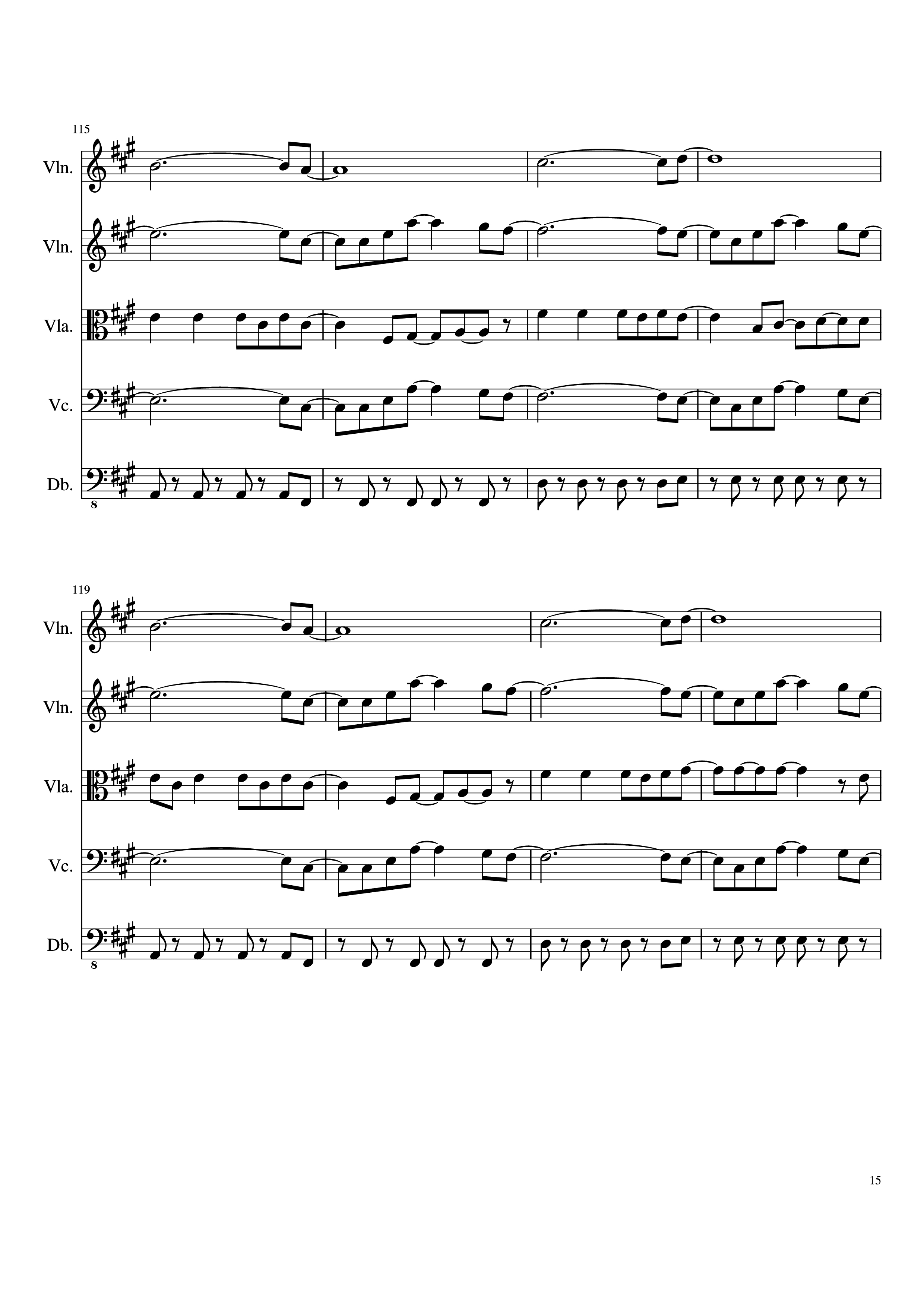 Page 15 of Sheet music PDF Viva la Vida Violin - Oreboy