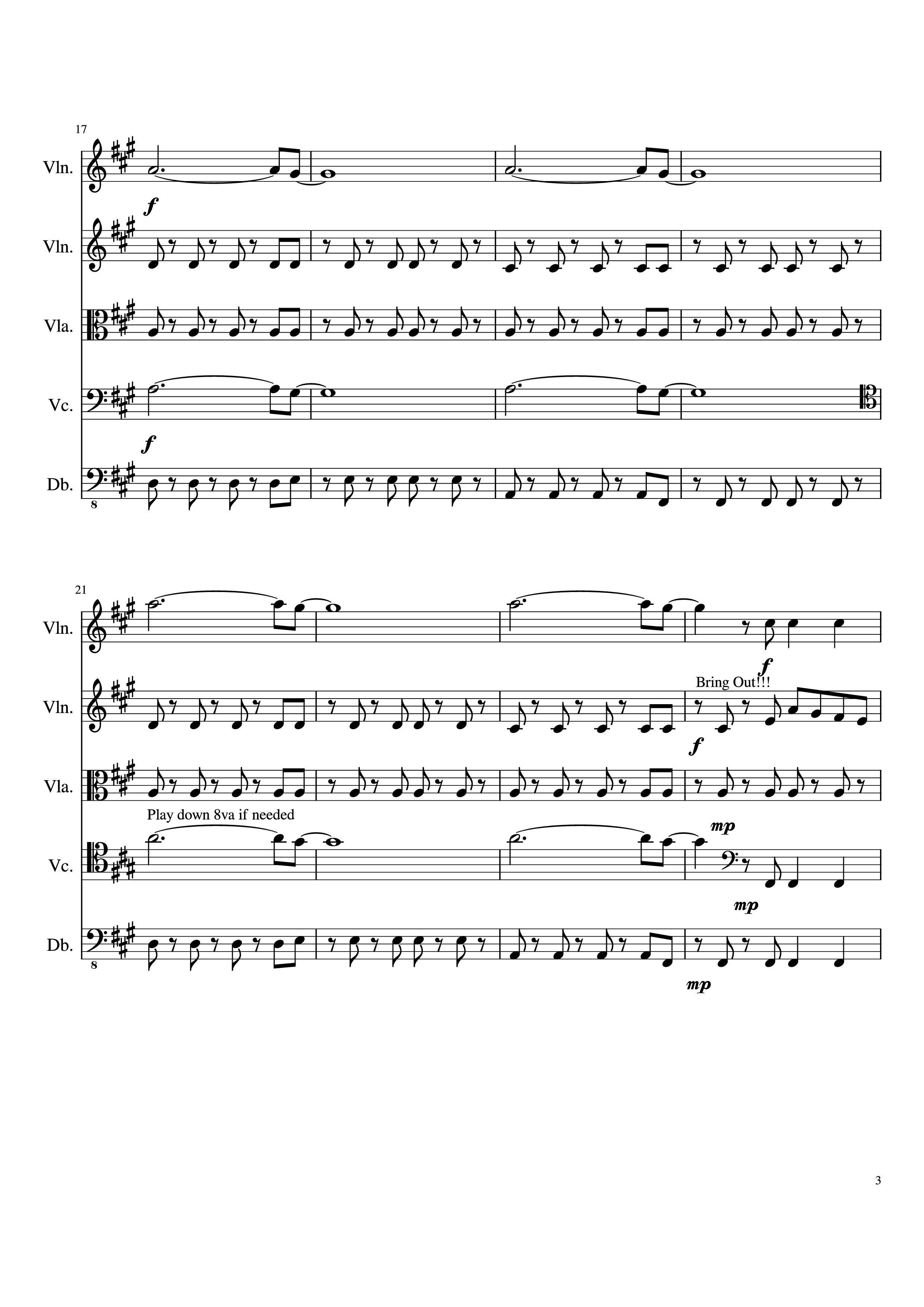 Page 3 of Sheet music PDF Viva la Vida Violin - Oreboy