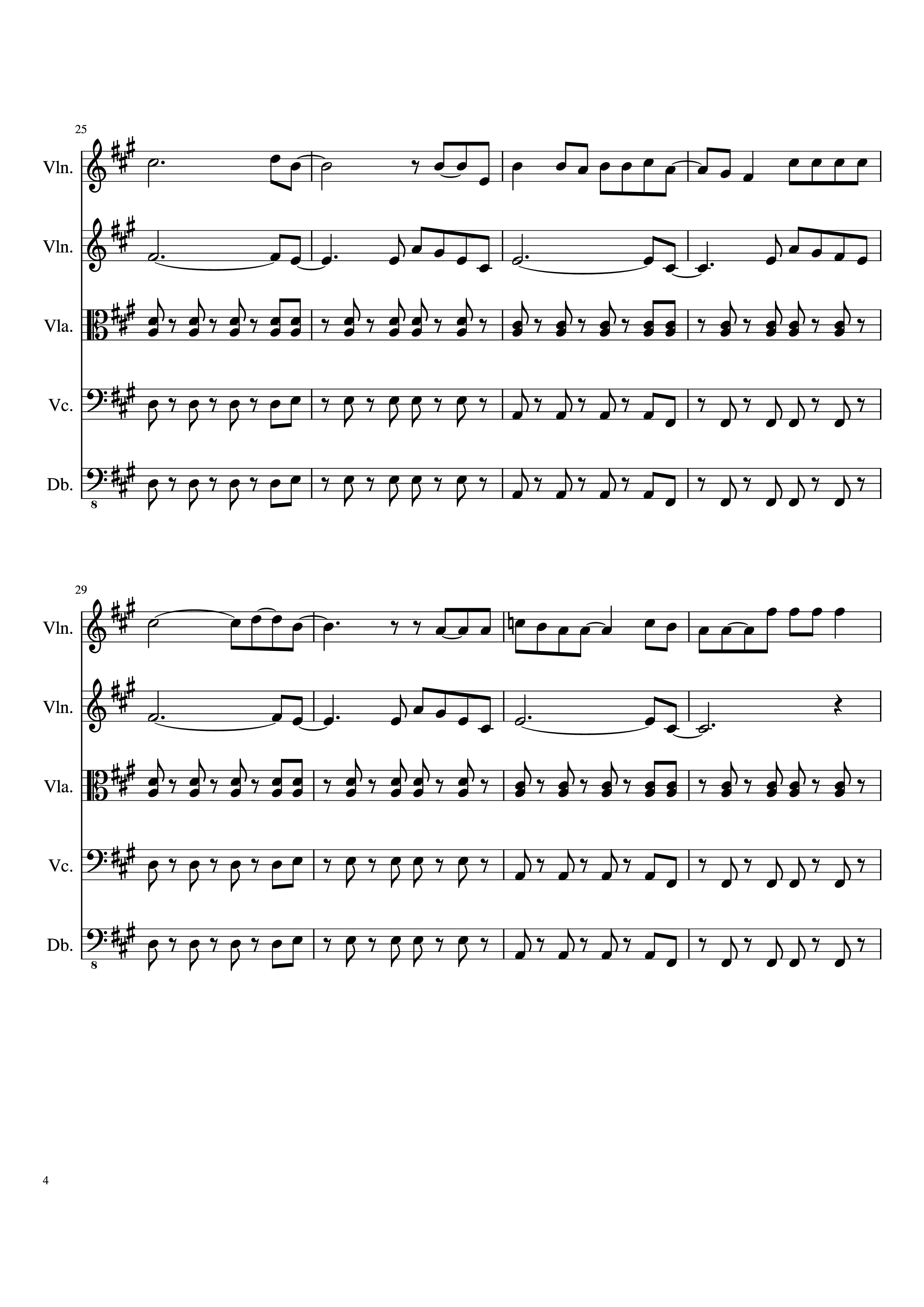Page 4 of Sheet music PDF Viva la Vida Violin - Oreboy