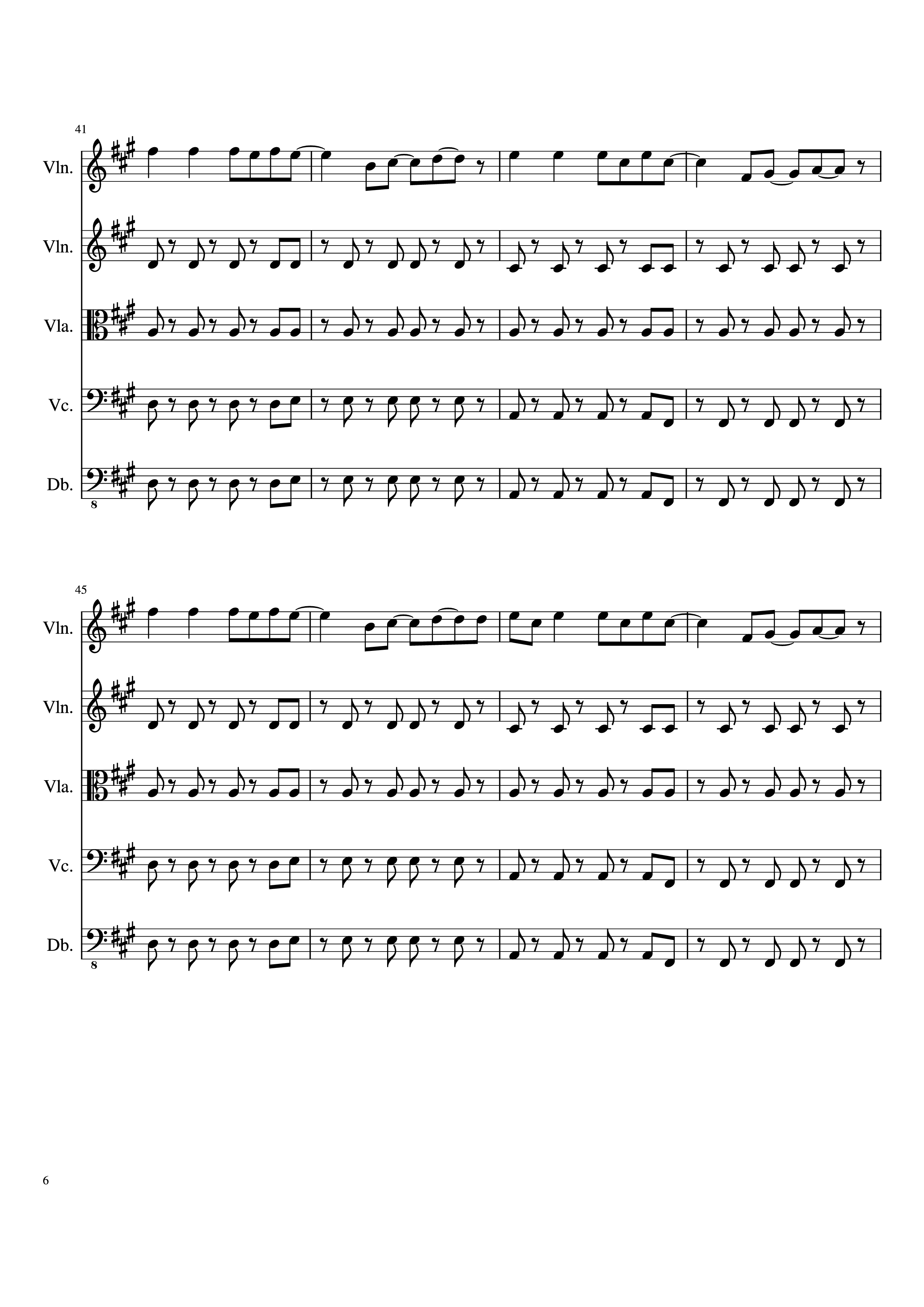 Page 6 of Sheet music PDF Viva la Vida Violin - Oreboy