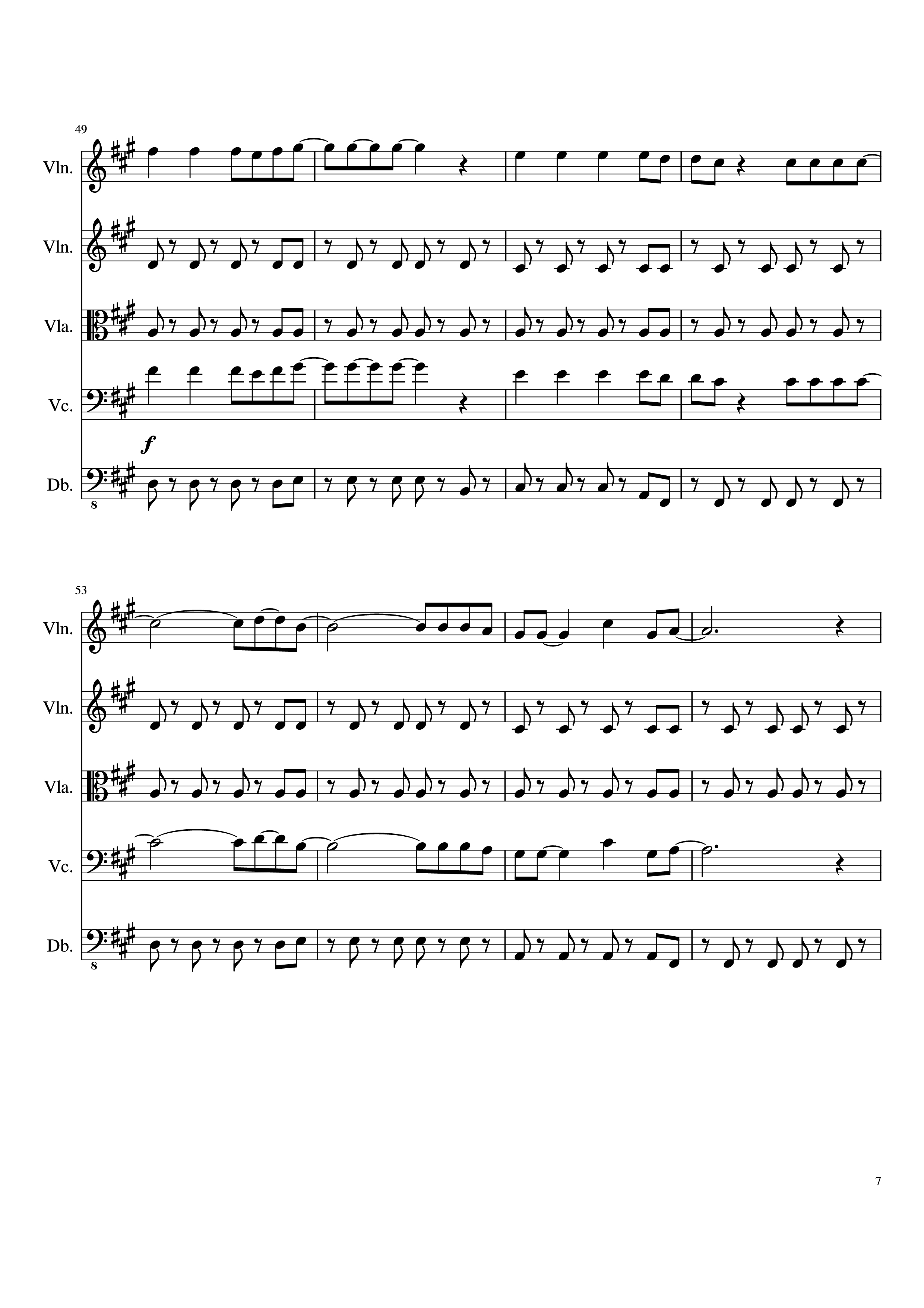 Page 7 of Sheet music PDF Viva la Vida Violin - Oreboy