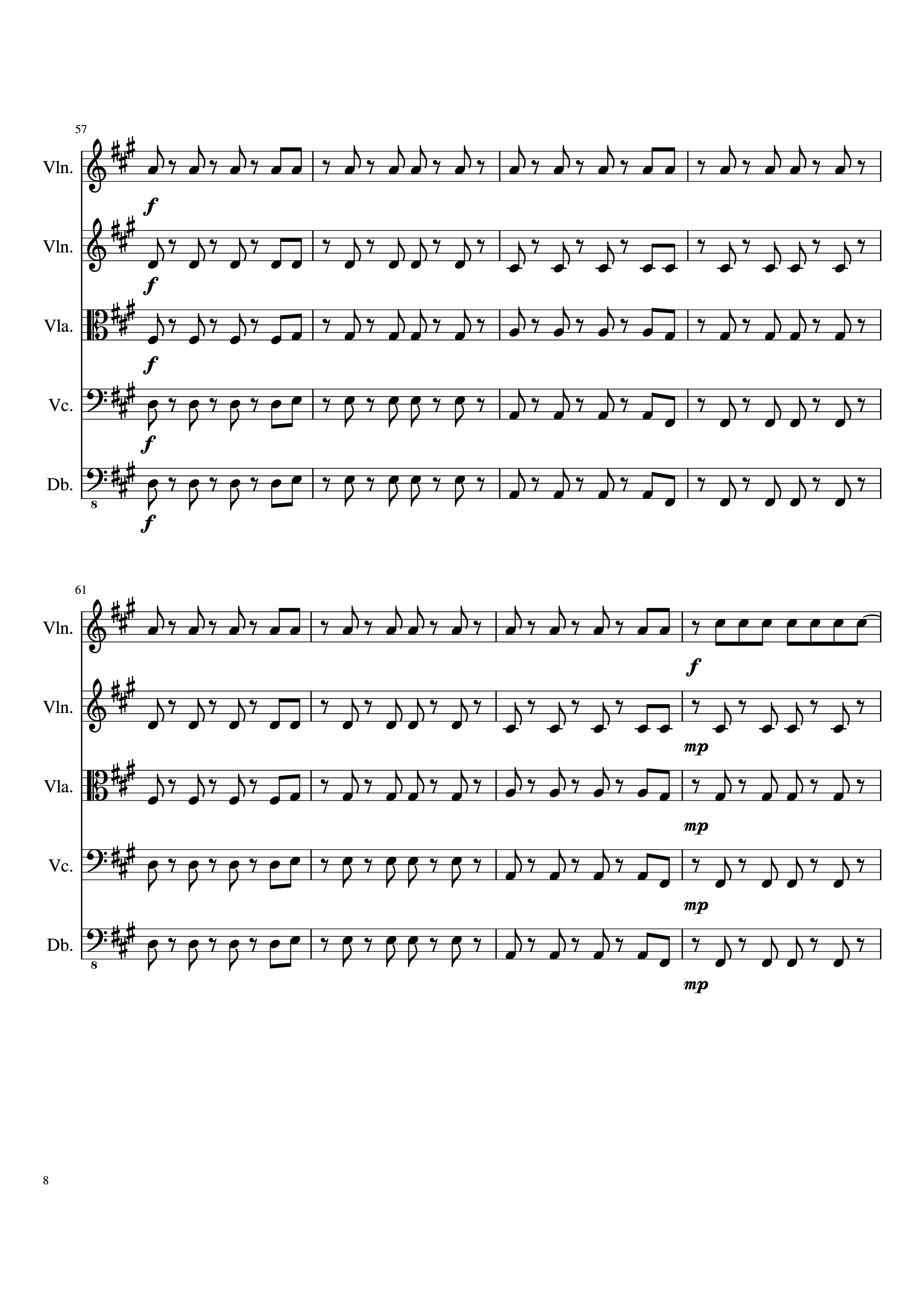 Page 8 of Sheet music PDF Viva la Vida Violin - Oreboy