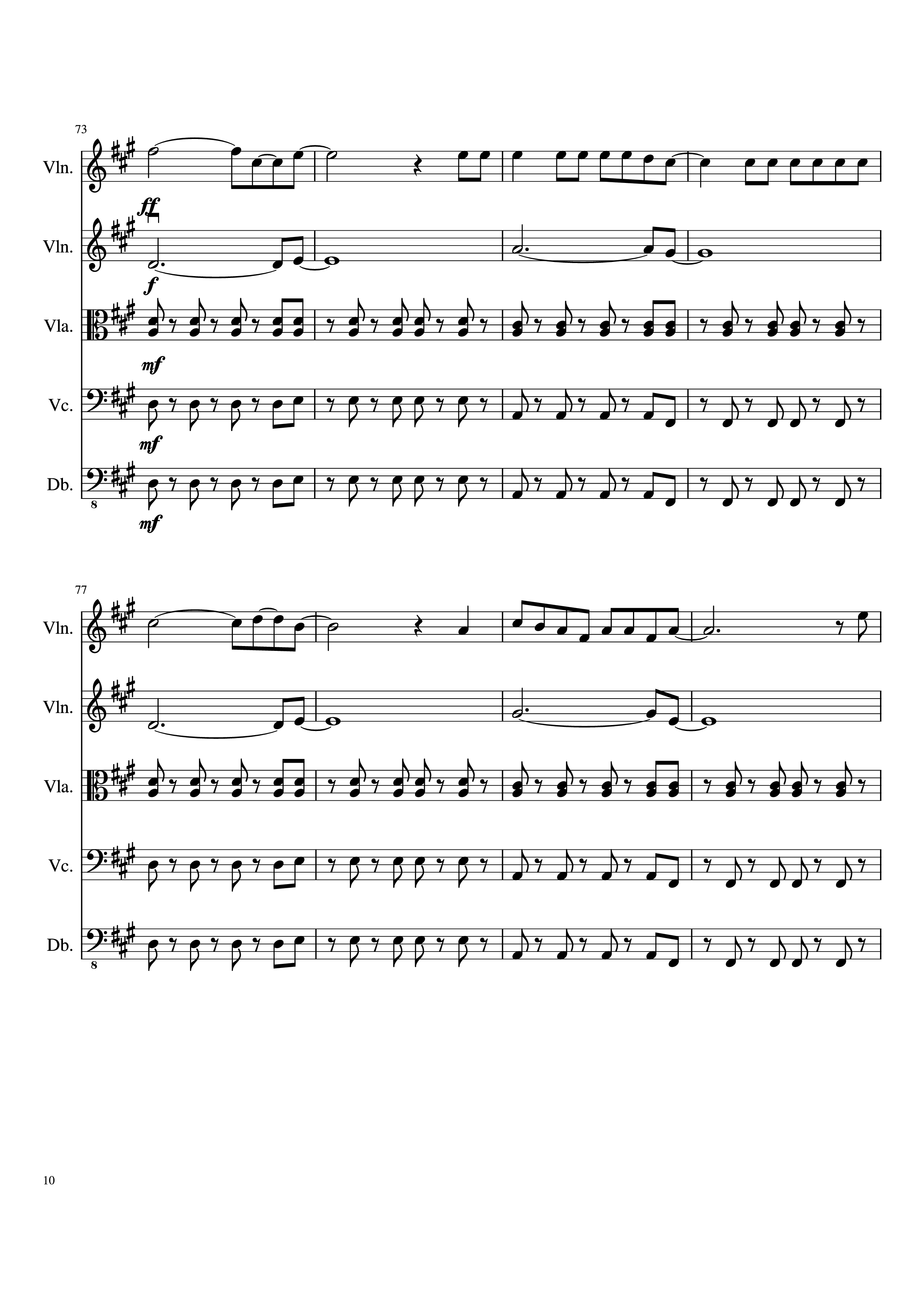 Page 10 of Sheet music PDF Viva la Vida Violin - Oreboy