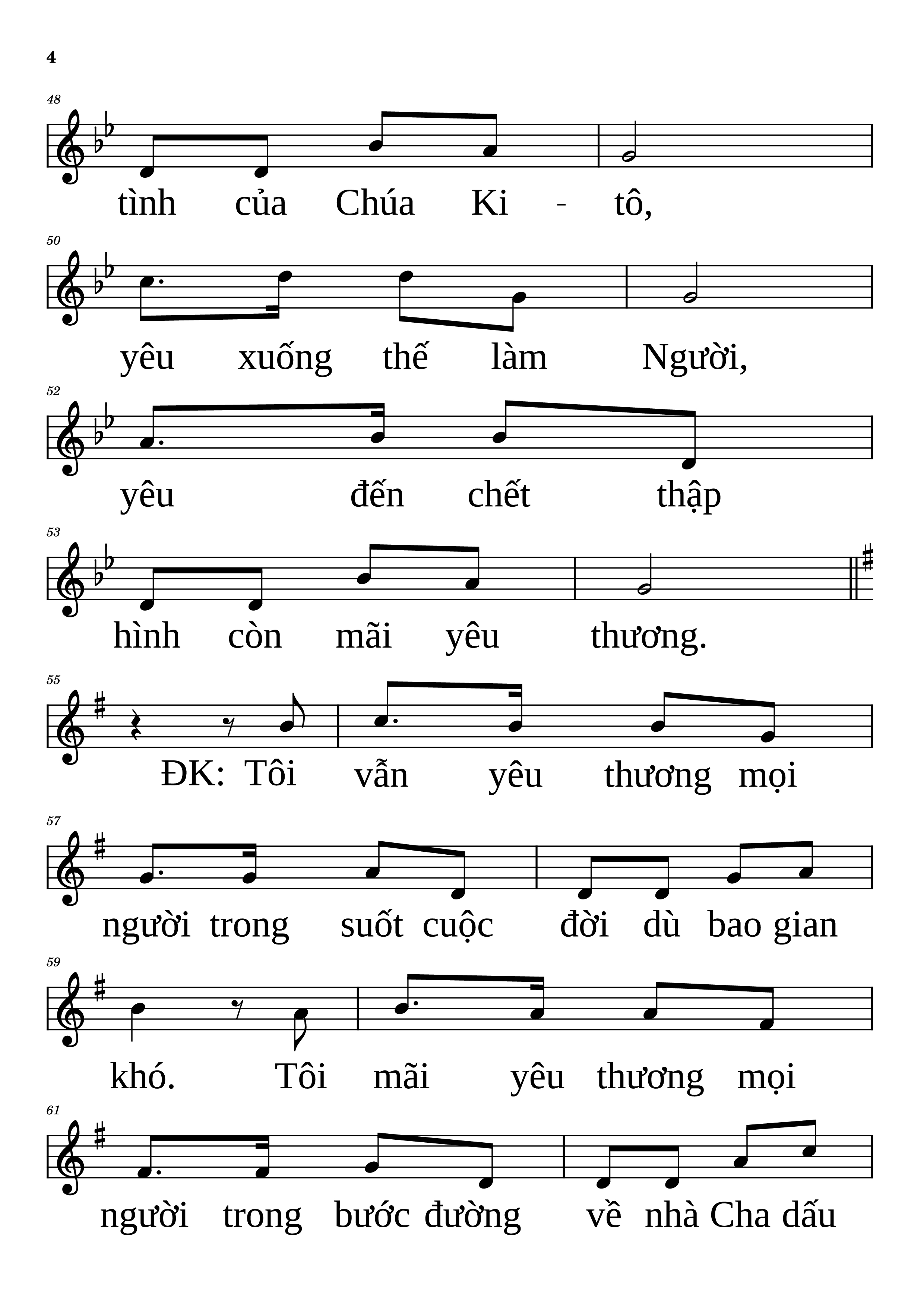 Page 4 of Sheet music PDF NIỀM VUI CỦA TÔI - QUANG LINH