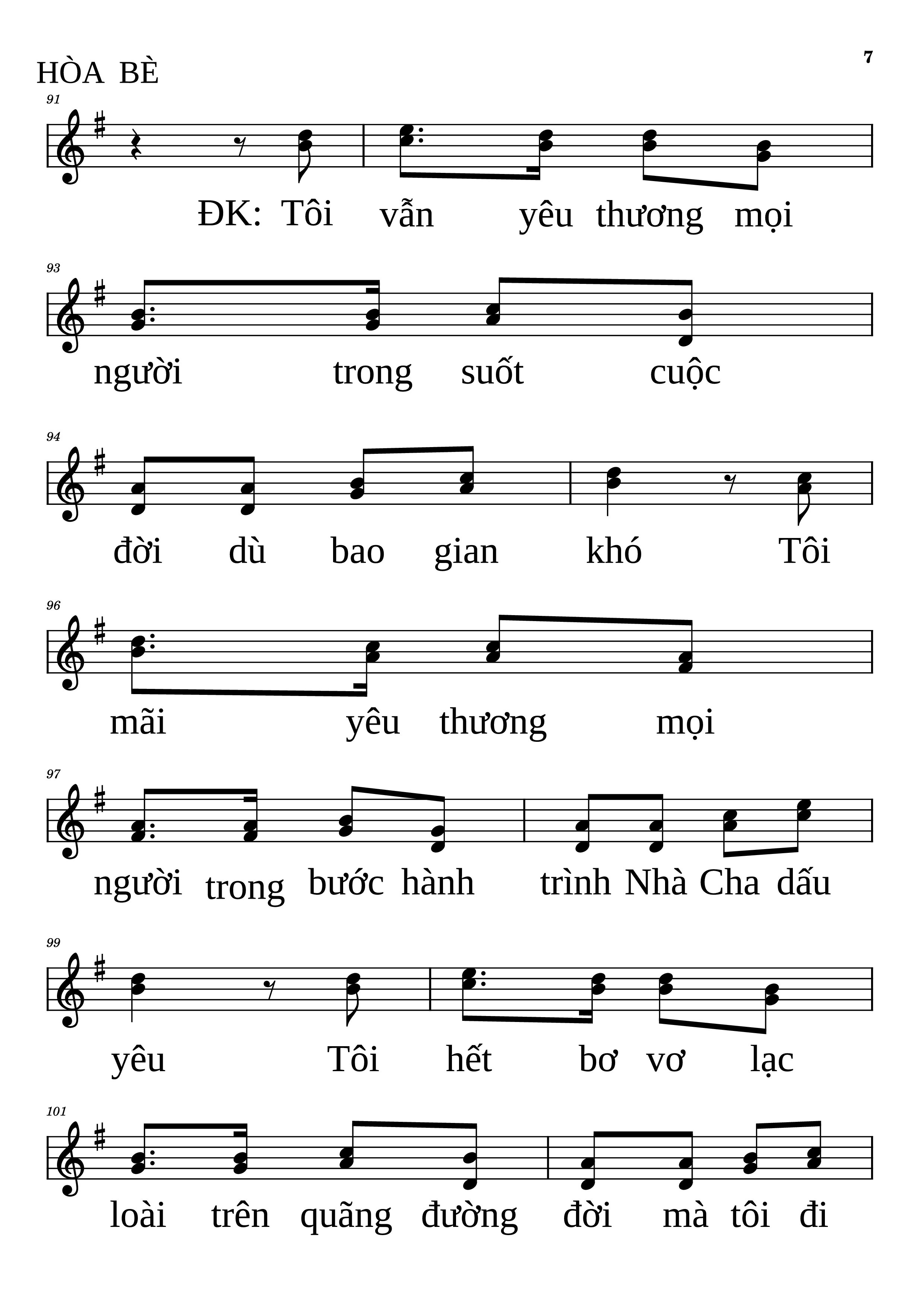 Page 7 of Sheet music PDF NIỀM VUI CỦA TÔI - QUANG LINH