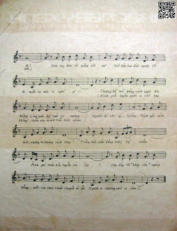 Page 3 of Sheet music PDF Khép cửa - Ngọc Sơn