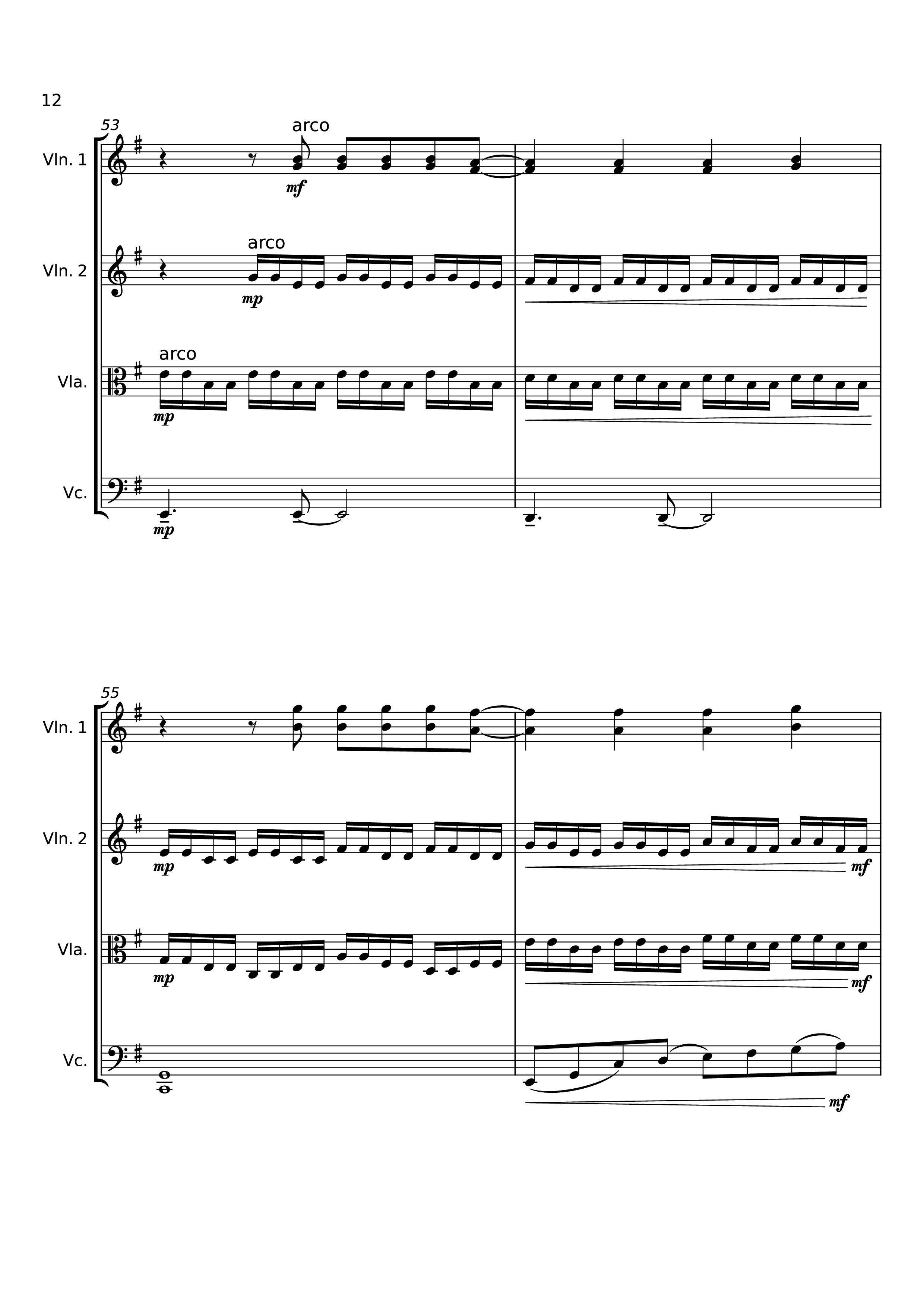 Page 12 of Sheet music PDF Dancing On My Own Violin - Svetakorol777