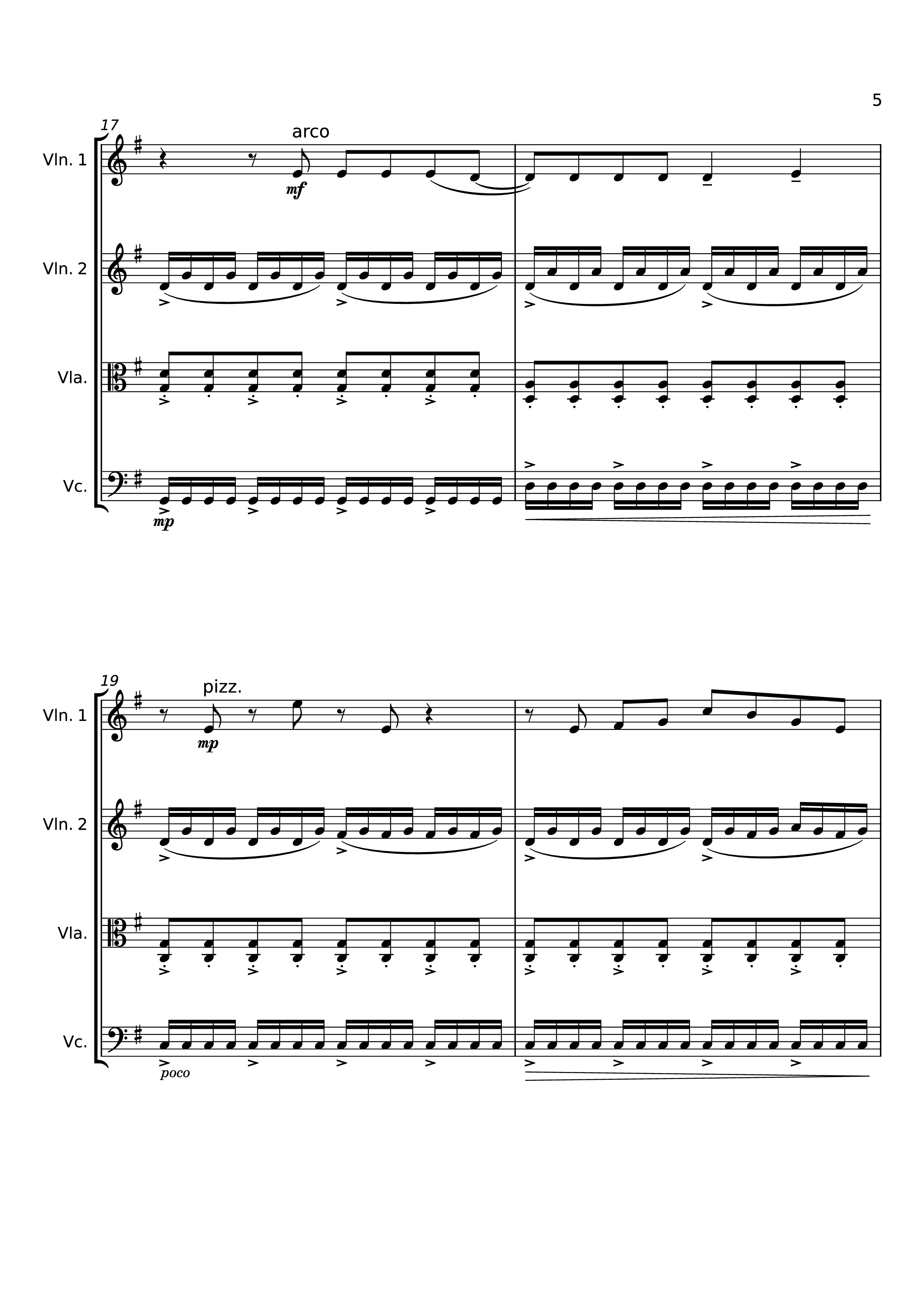 Page 5 of Sheet music PDF Dancing On My Own Violin - Svetakorol777