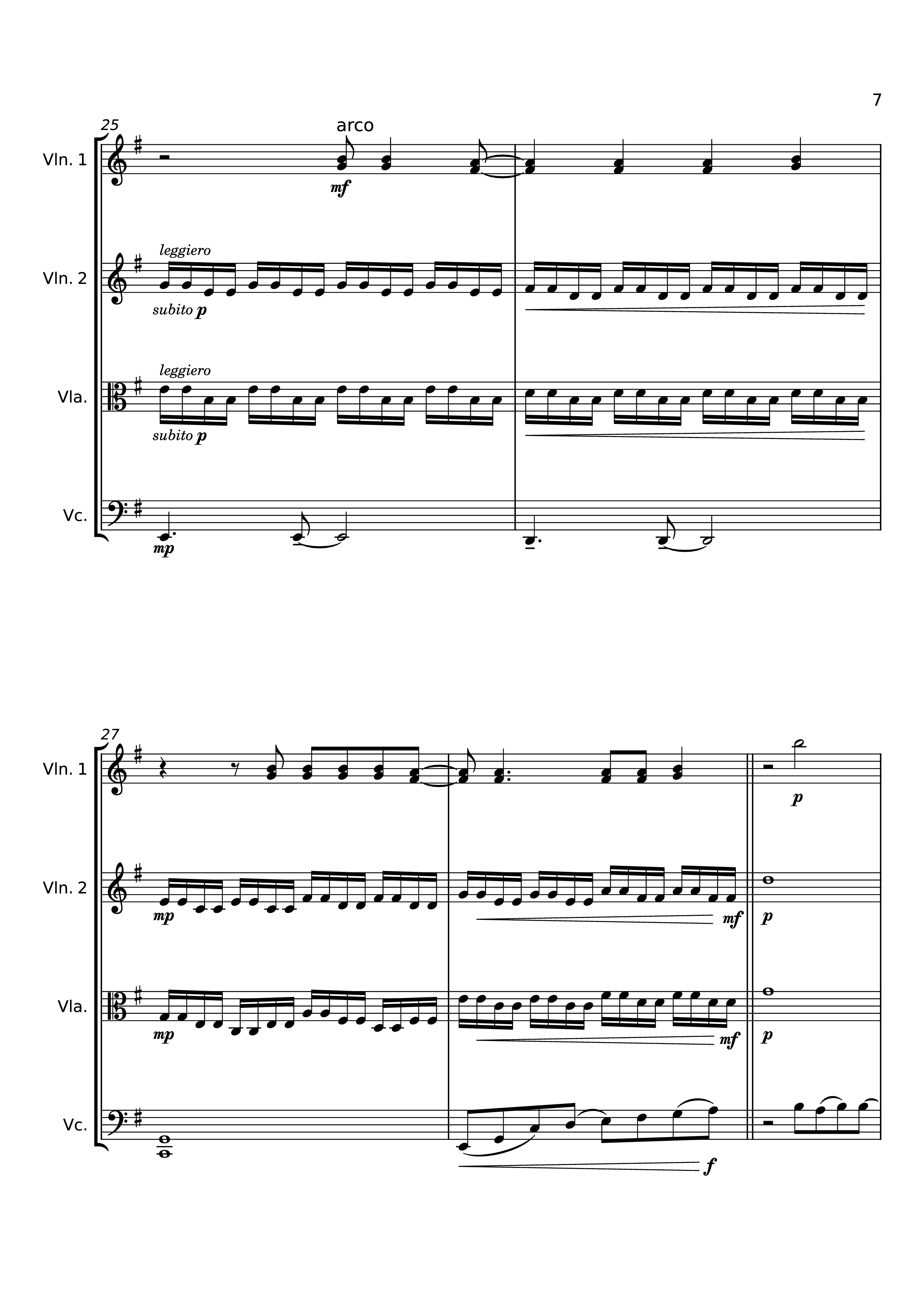 Page 7 of Sheet music PDF Dancing On My Own Violin - Svetakorol777