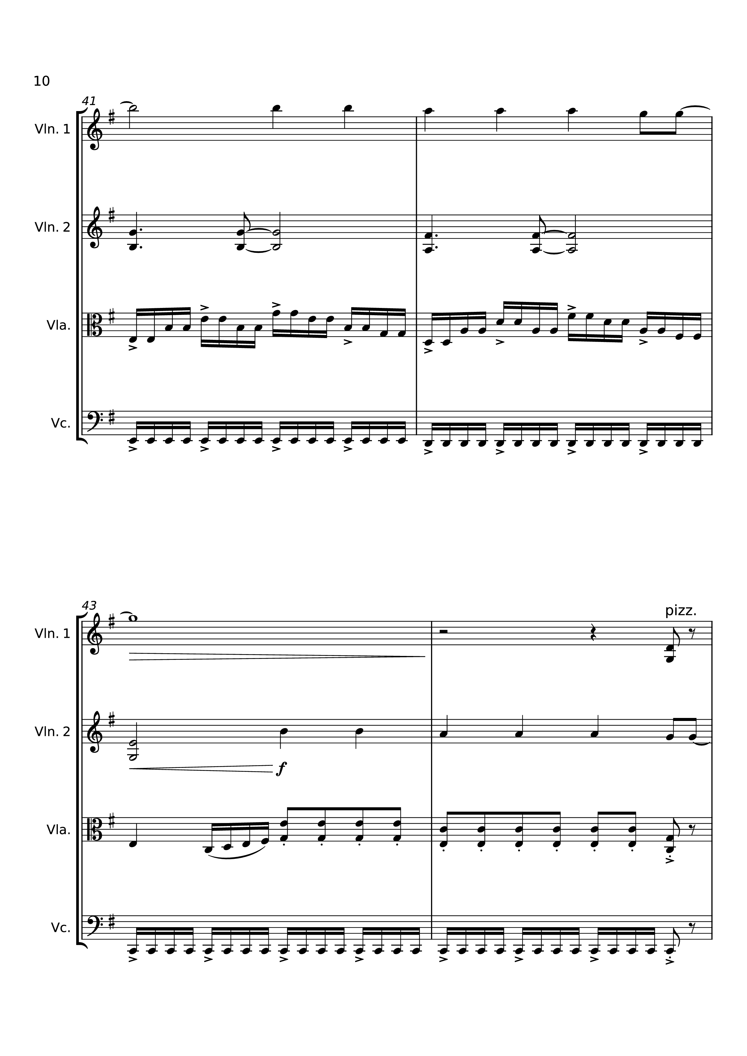 Page 10 of Sheet music PDF Dancing On My Own Violin - Svetakorol777