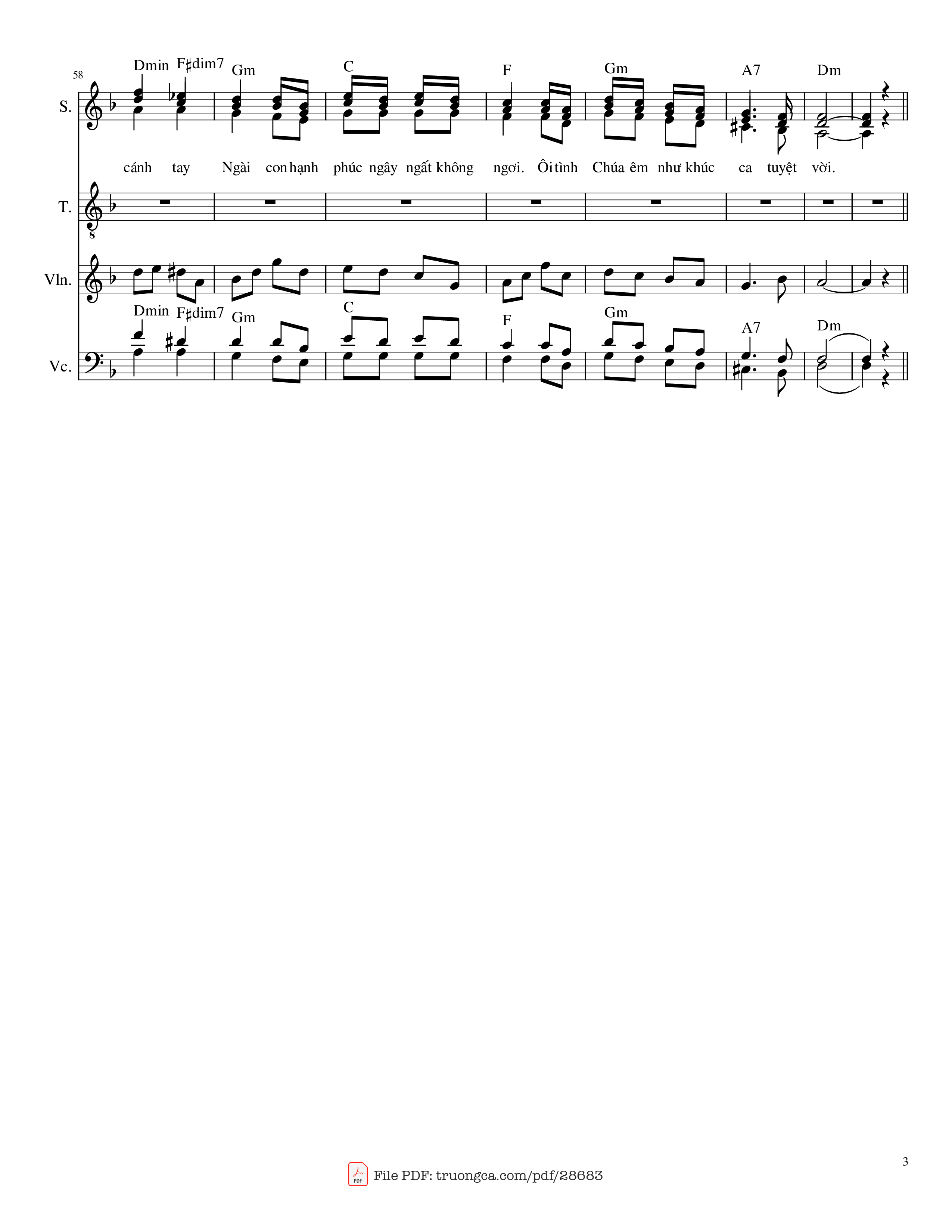 Những ân tình Chúa dành cho con, Trang 3