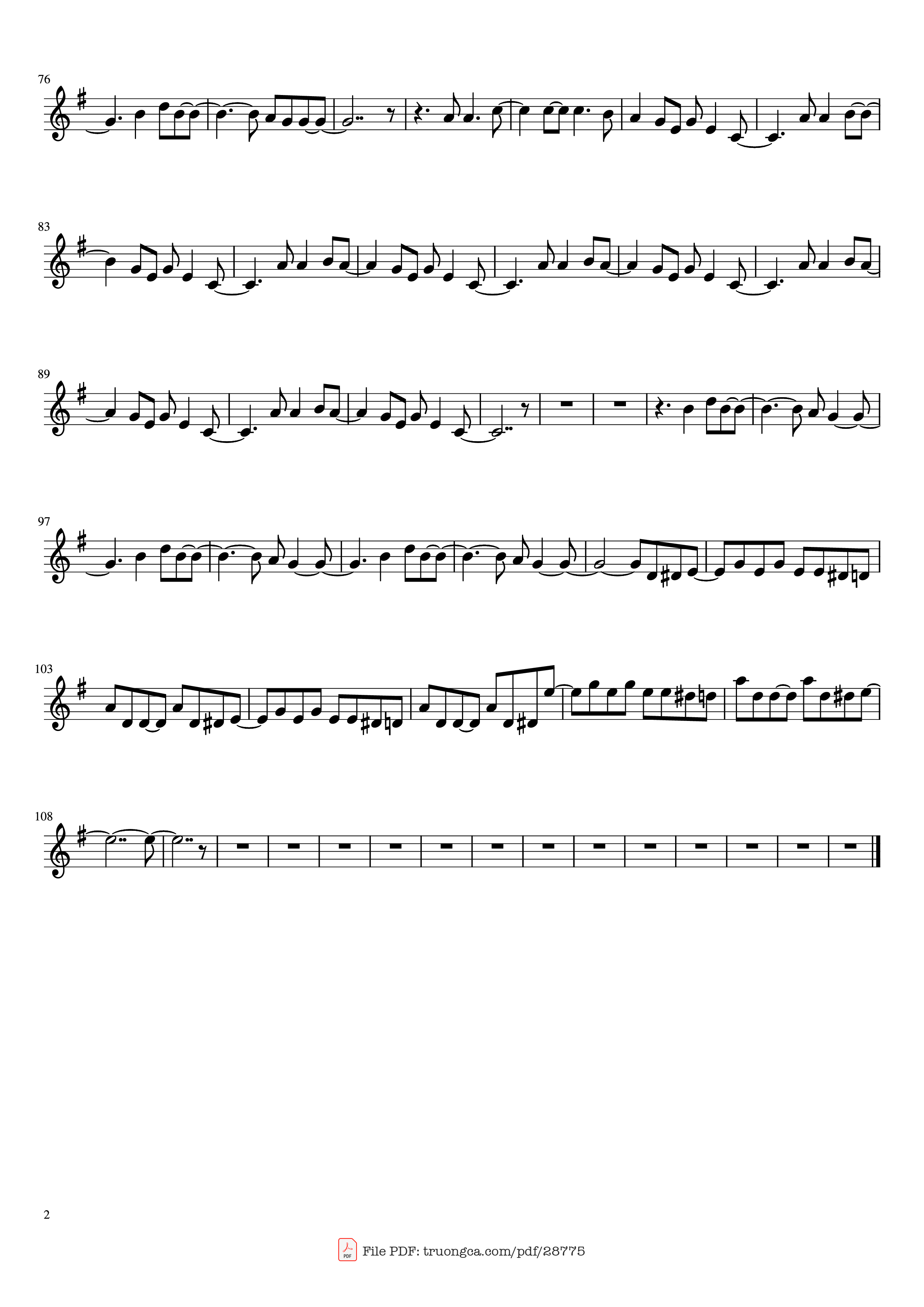 Page 2 of Sheet music PDF Piano Come As You Are Piano - Nirvana