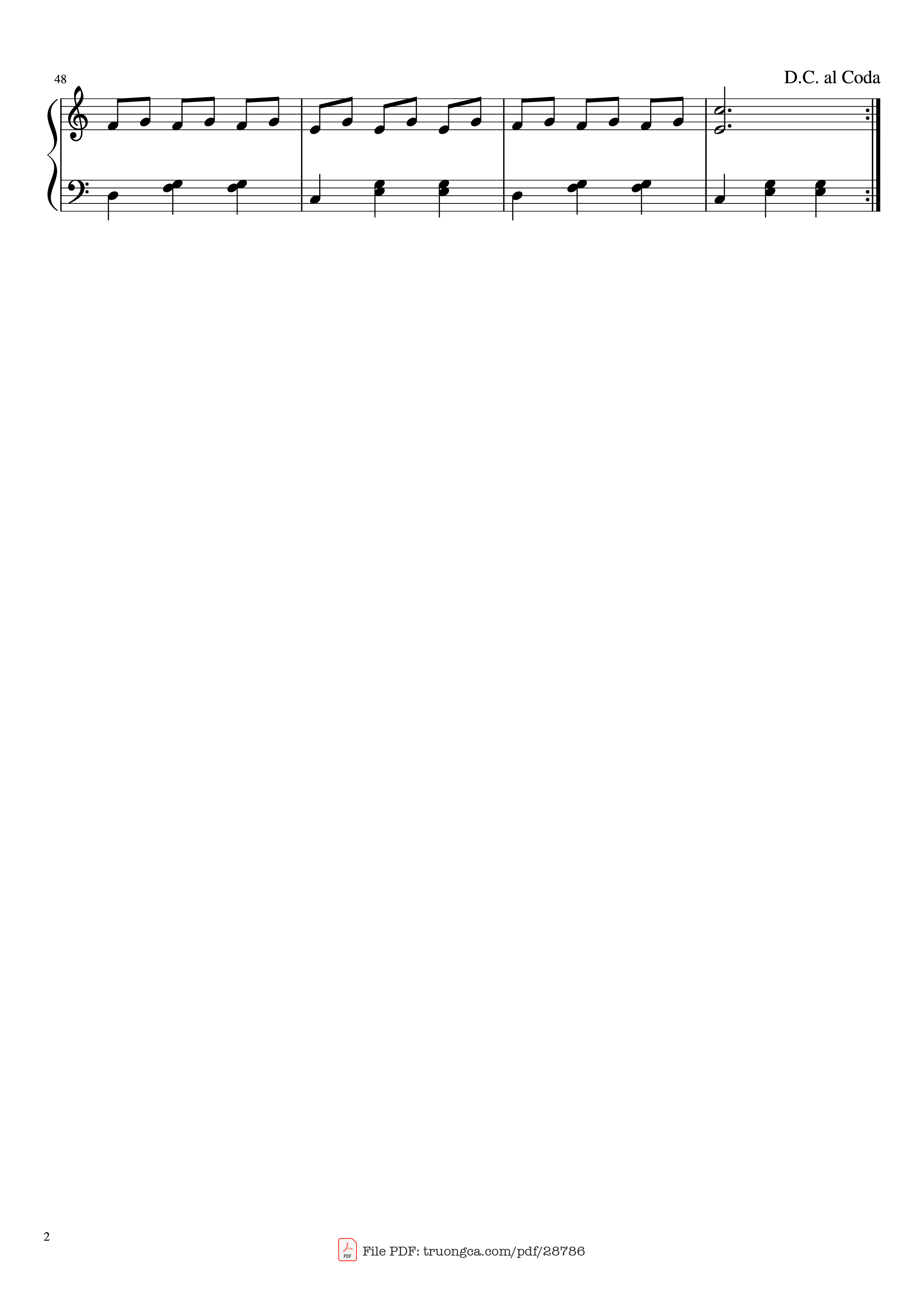 Page 2 of Sheet music PDF Piano The Skater