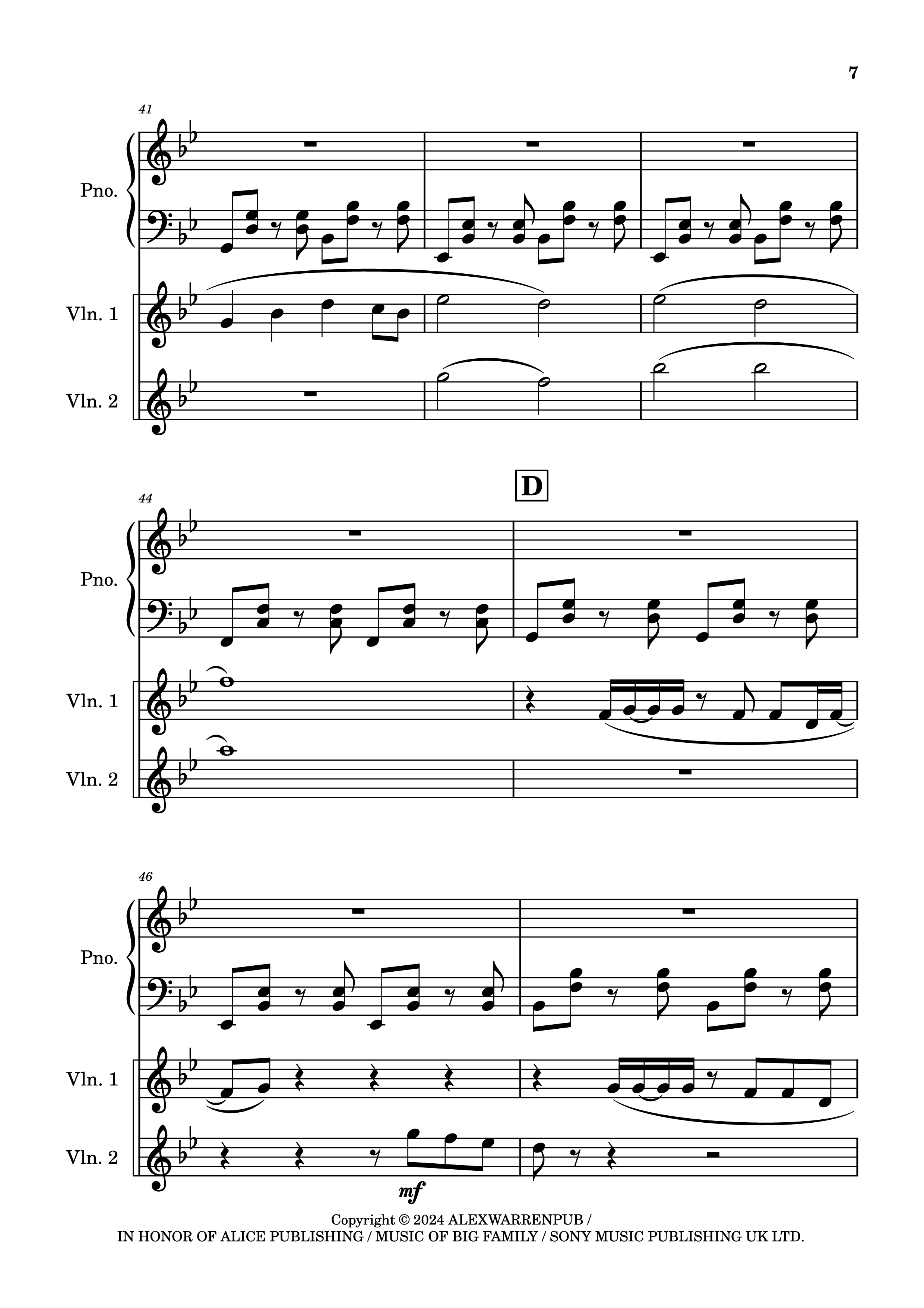 Page 7 of Sheet music PDF Piano Carry You Home Piano - Arranged by Madeline Stratford